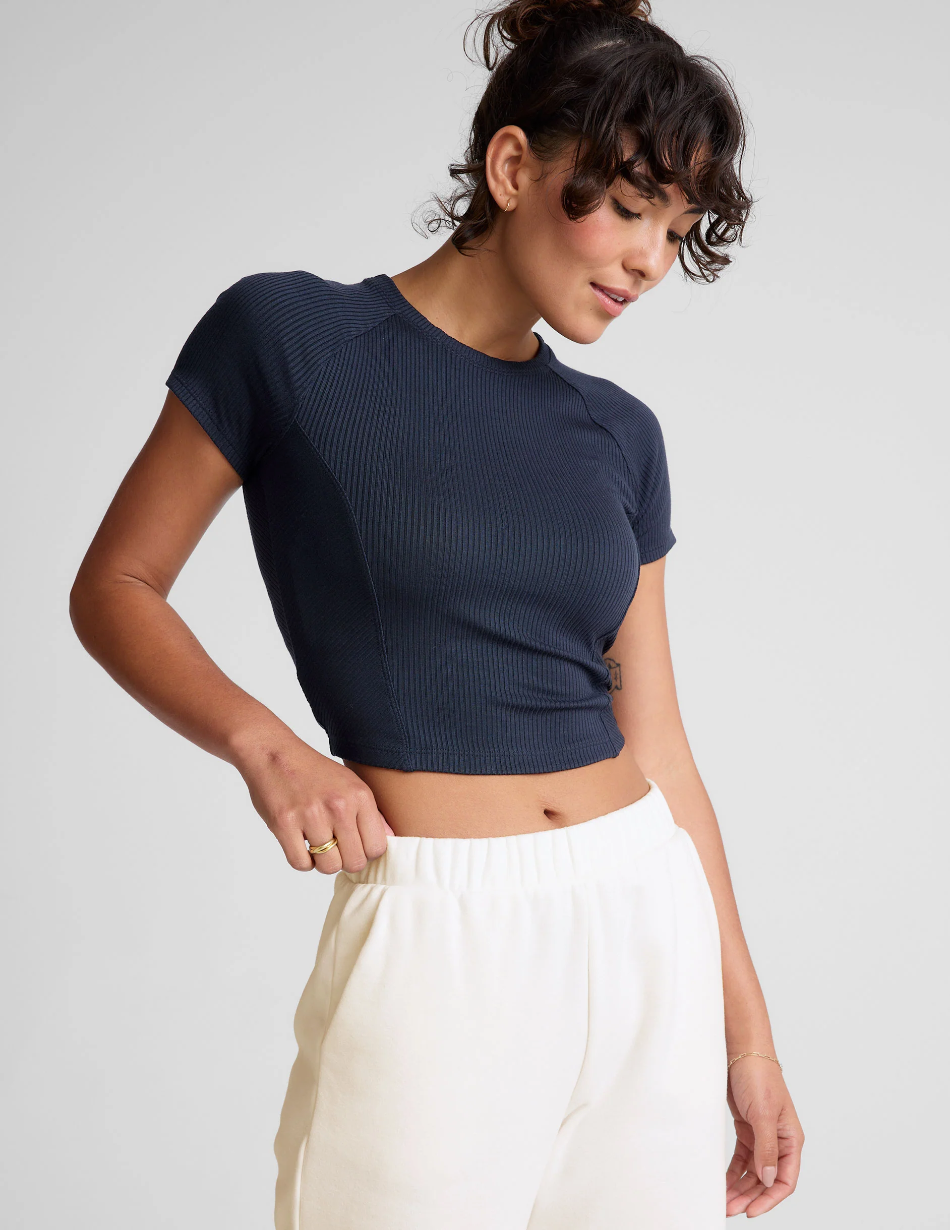 Silhouette Cropped Tee - Styles Love