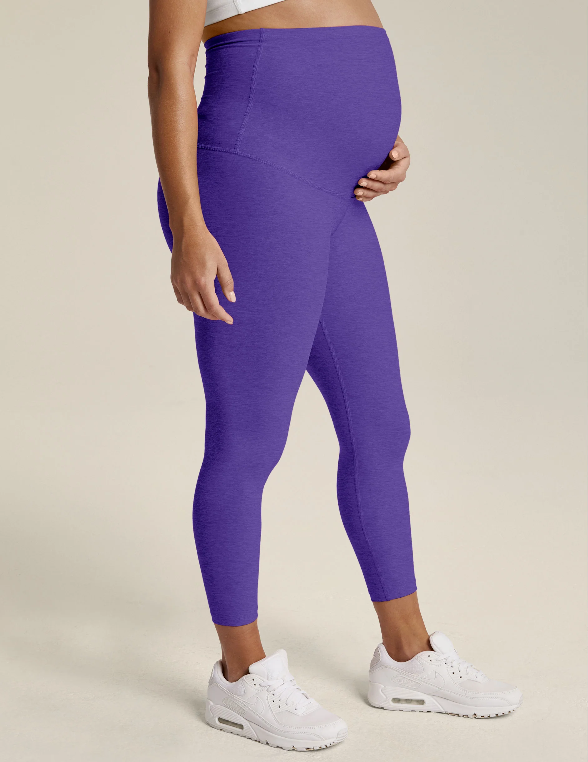 Spacedye Love The Bump Capri Maternity Legging - Styles Love