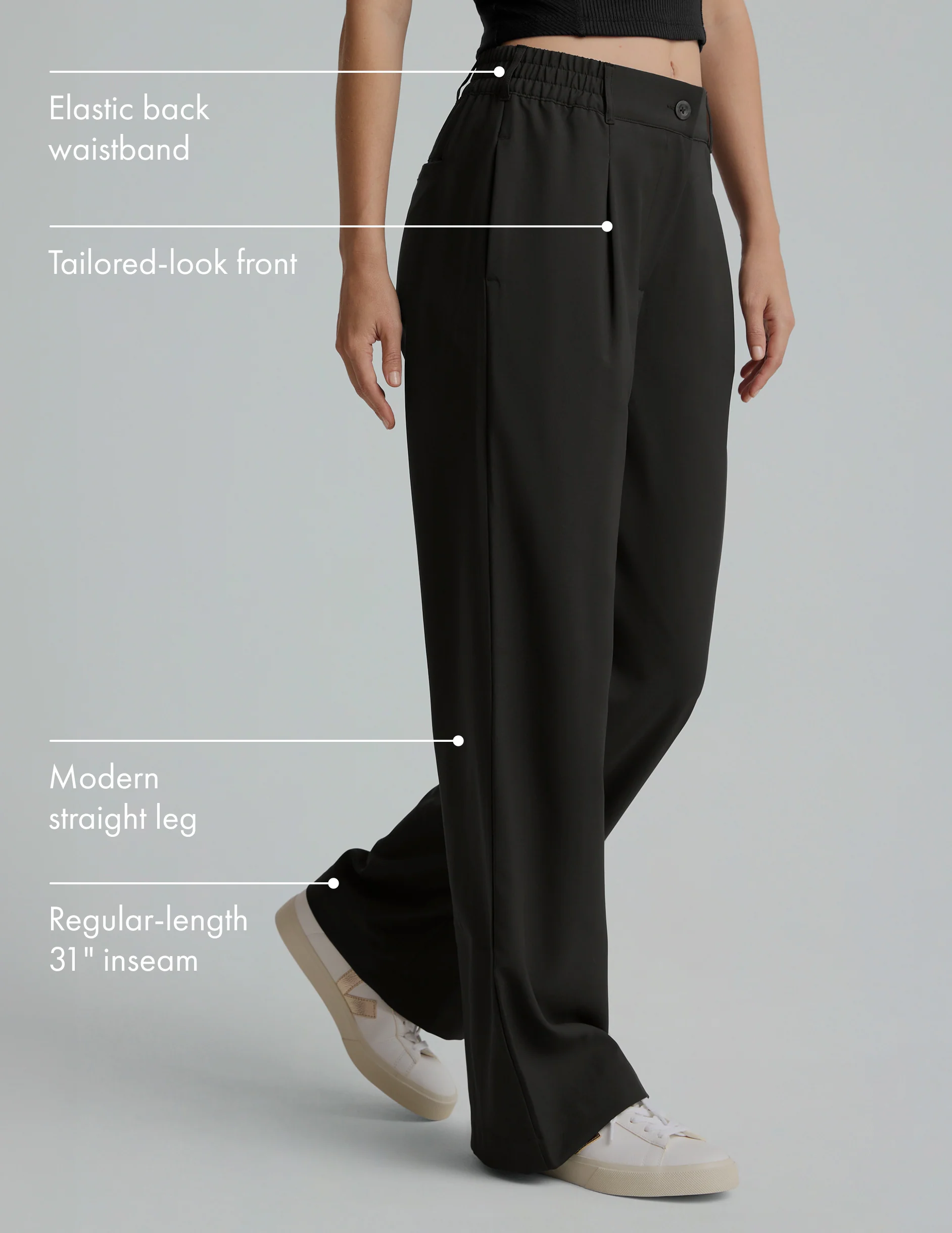 Status Wide Leg Trouser - Styles Love
