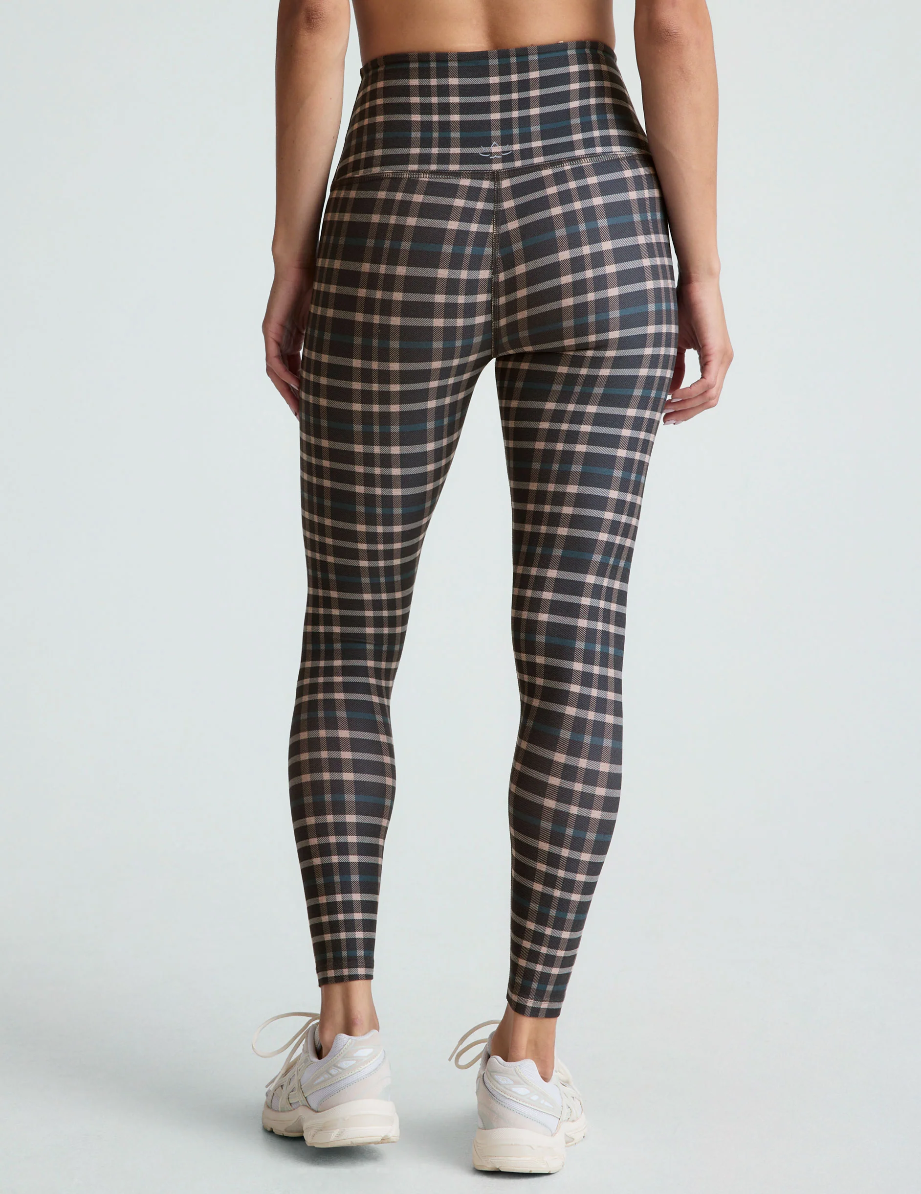 Preppy Plaid SoftMark High Waisted Midi Legging - Styles Love
