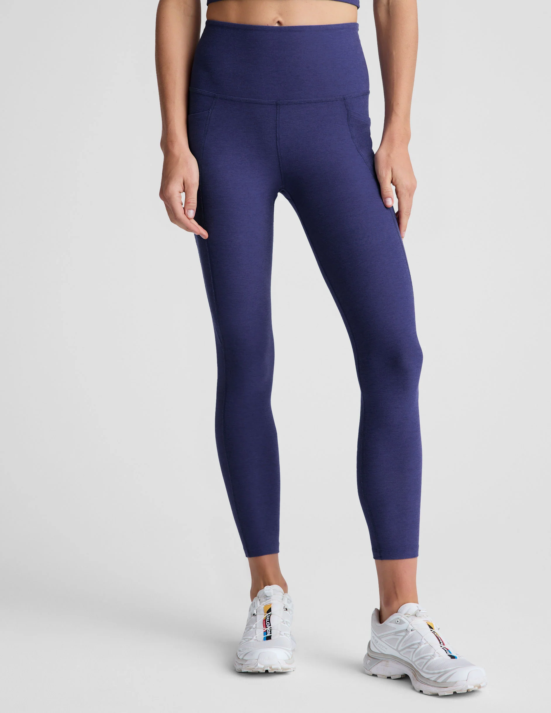 Spacedye Out Of Pocket High Waisted Midi Legging - Styles Love