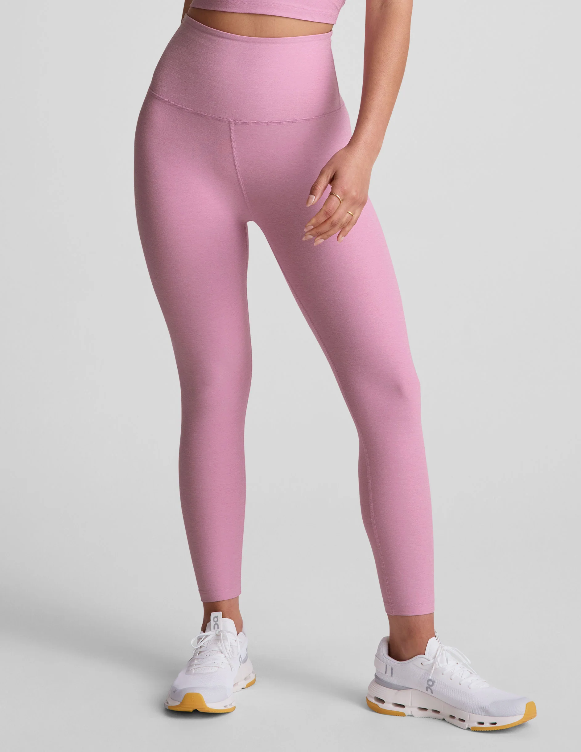 Spacedye Walk And Talk High Waisted Capri Legging - Styles Love