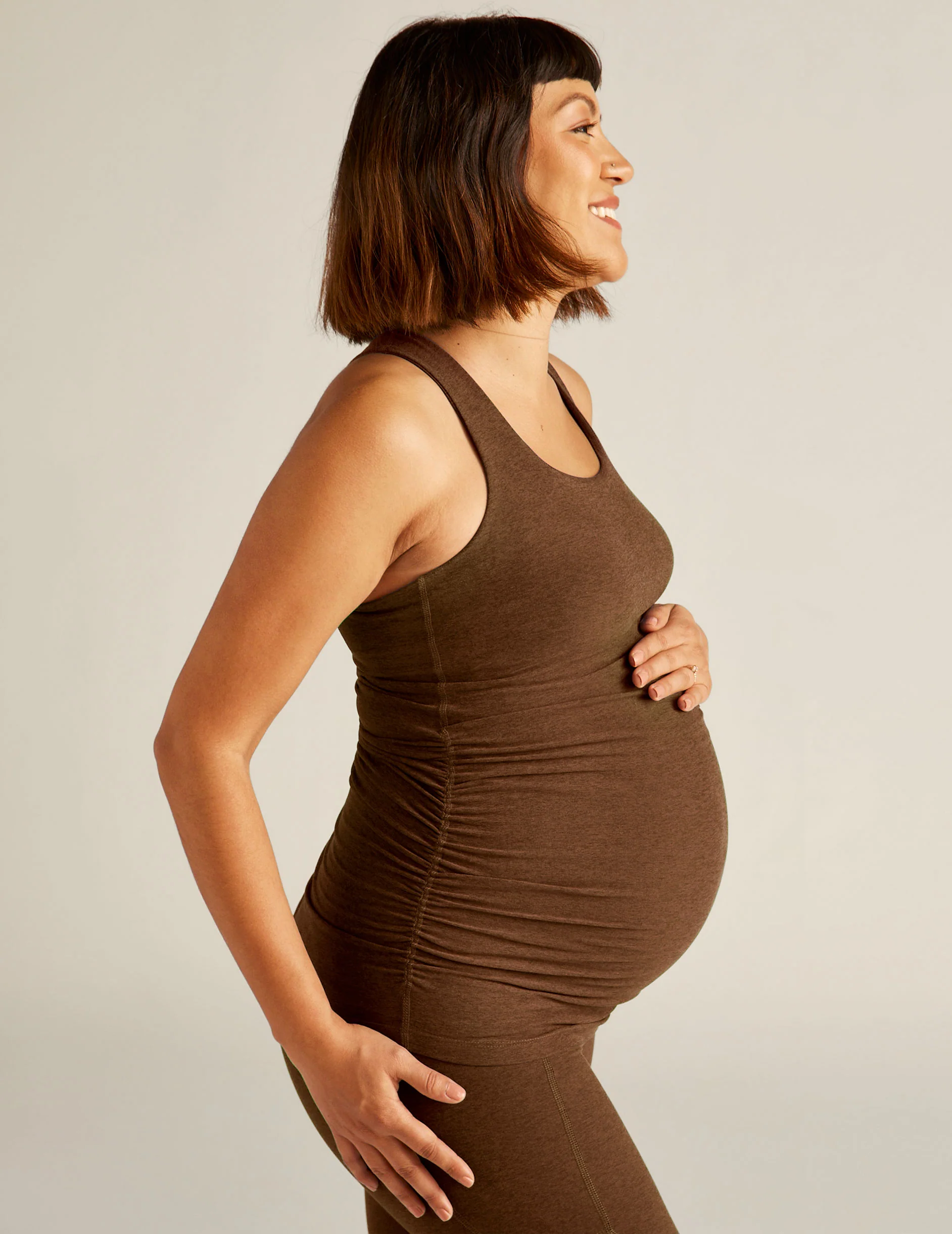 Spacedye Bases Covered Maternity Tank - Styles Love