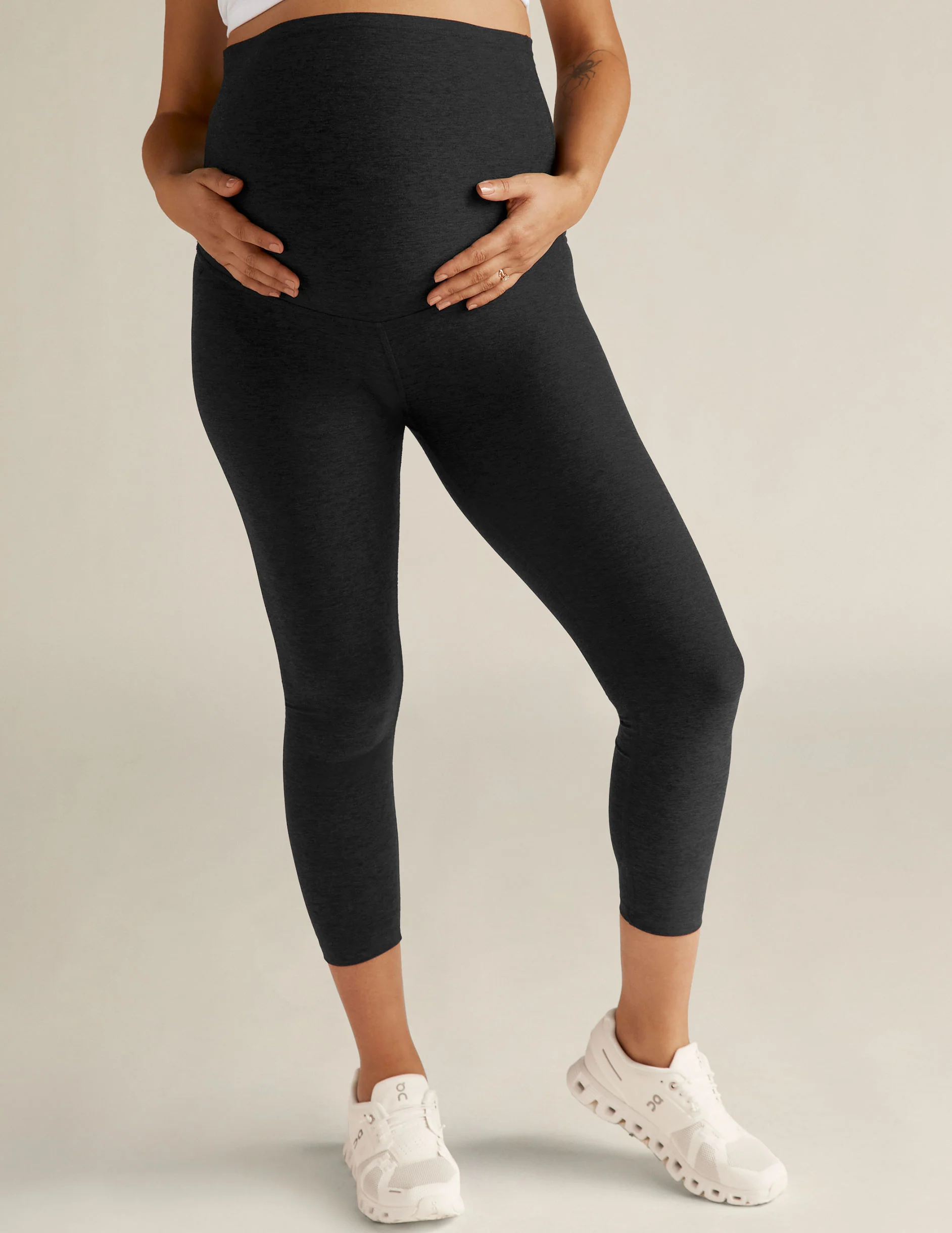 Spacedye Love The Bump Capri Maternity Legging - Styles Love