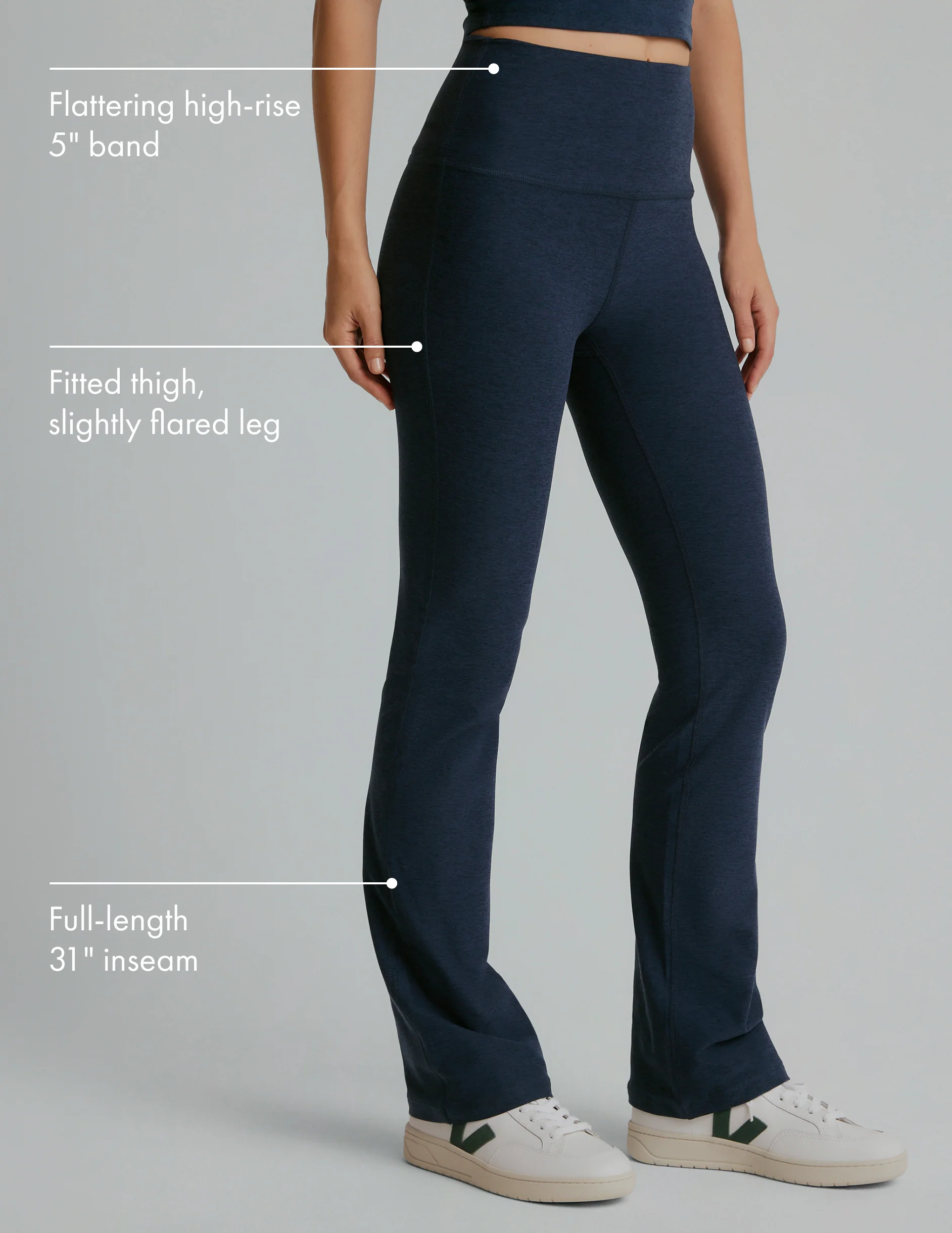 Spacedye Practice High Waisted Bootcut Pant - Styles Love