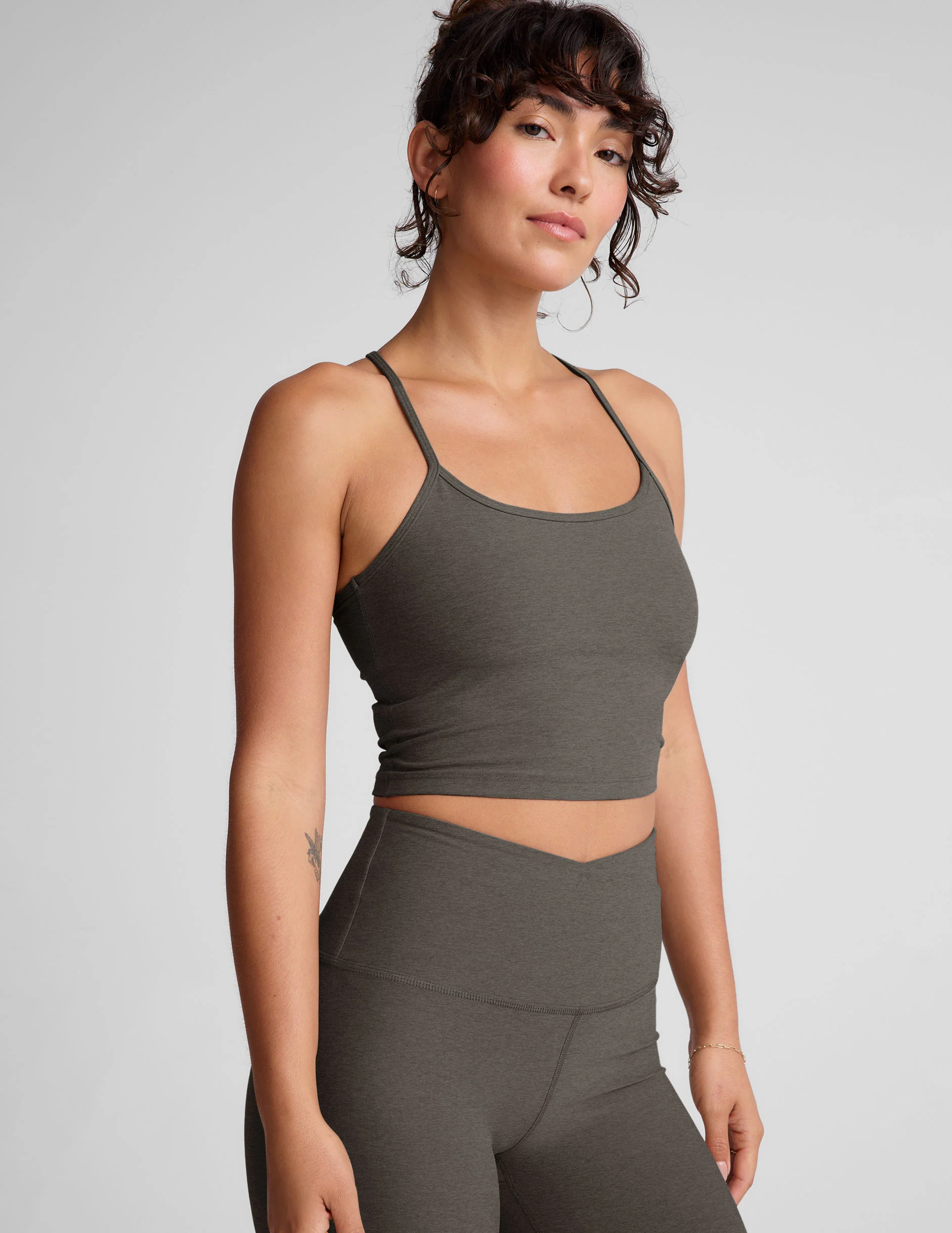 Spacedye Slim Racerback Cropped Tank - Styles Love