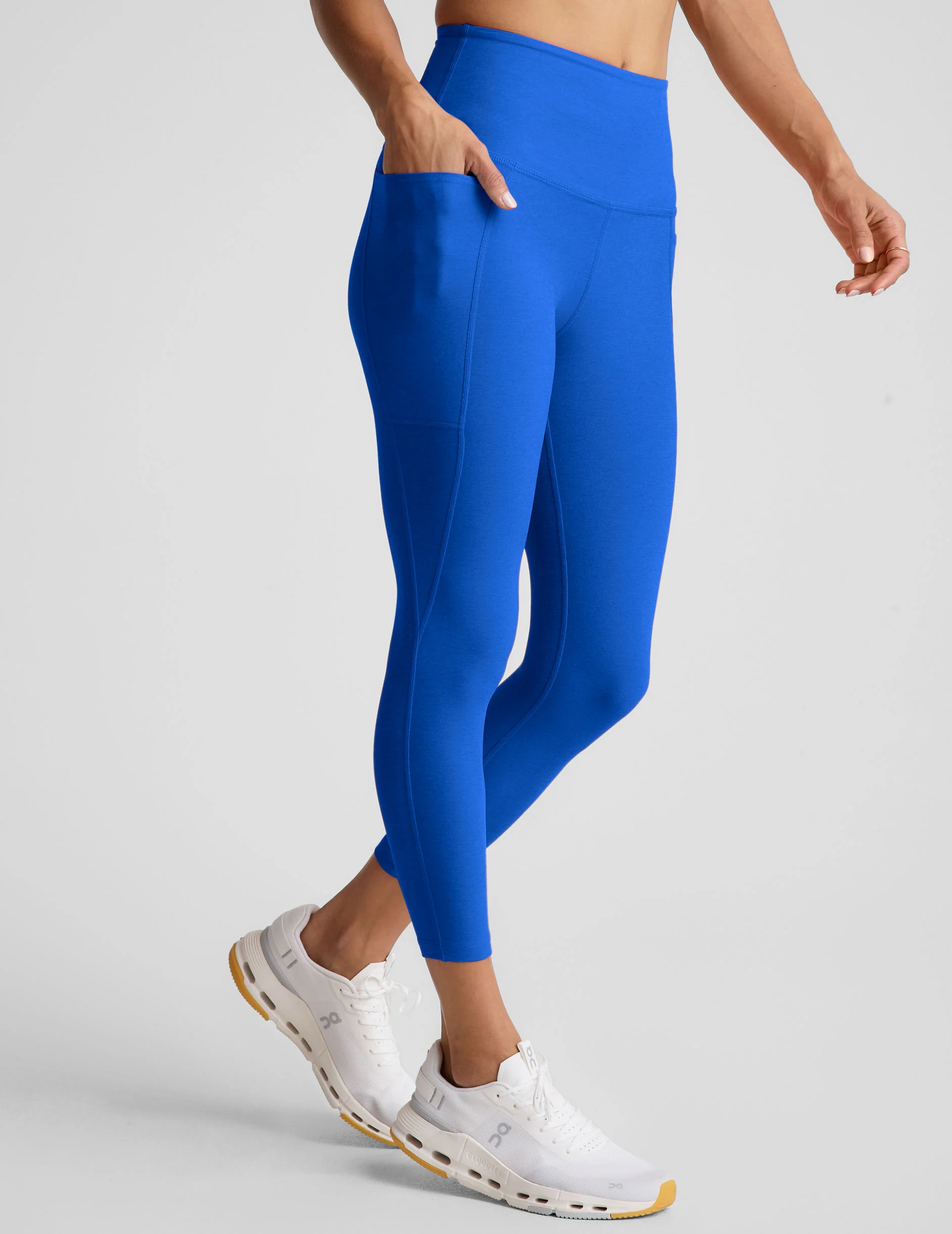 Spacedye Out Of Pocket High Waisted Capri Legging - Styles Love