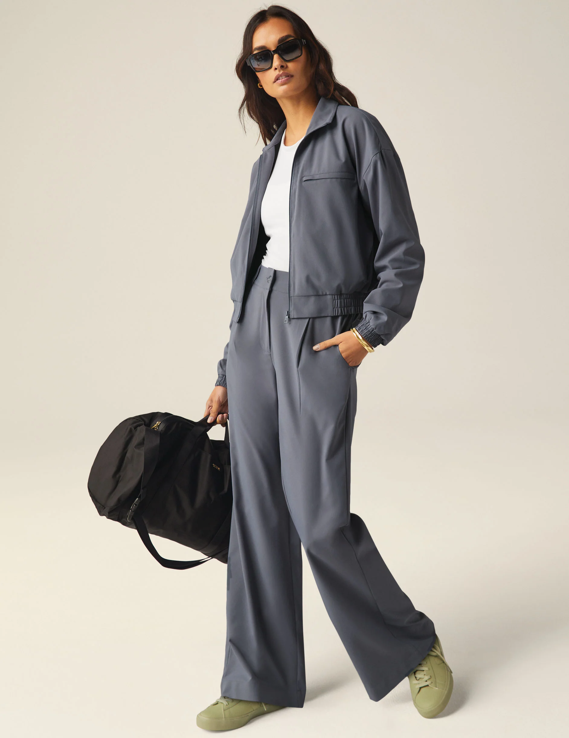 Status Pocket Sleeve Cropped Jacket - Styles Love