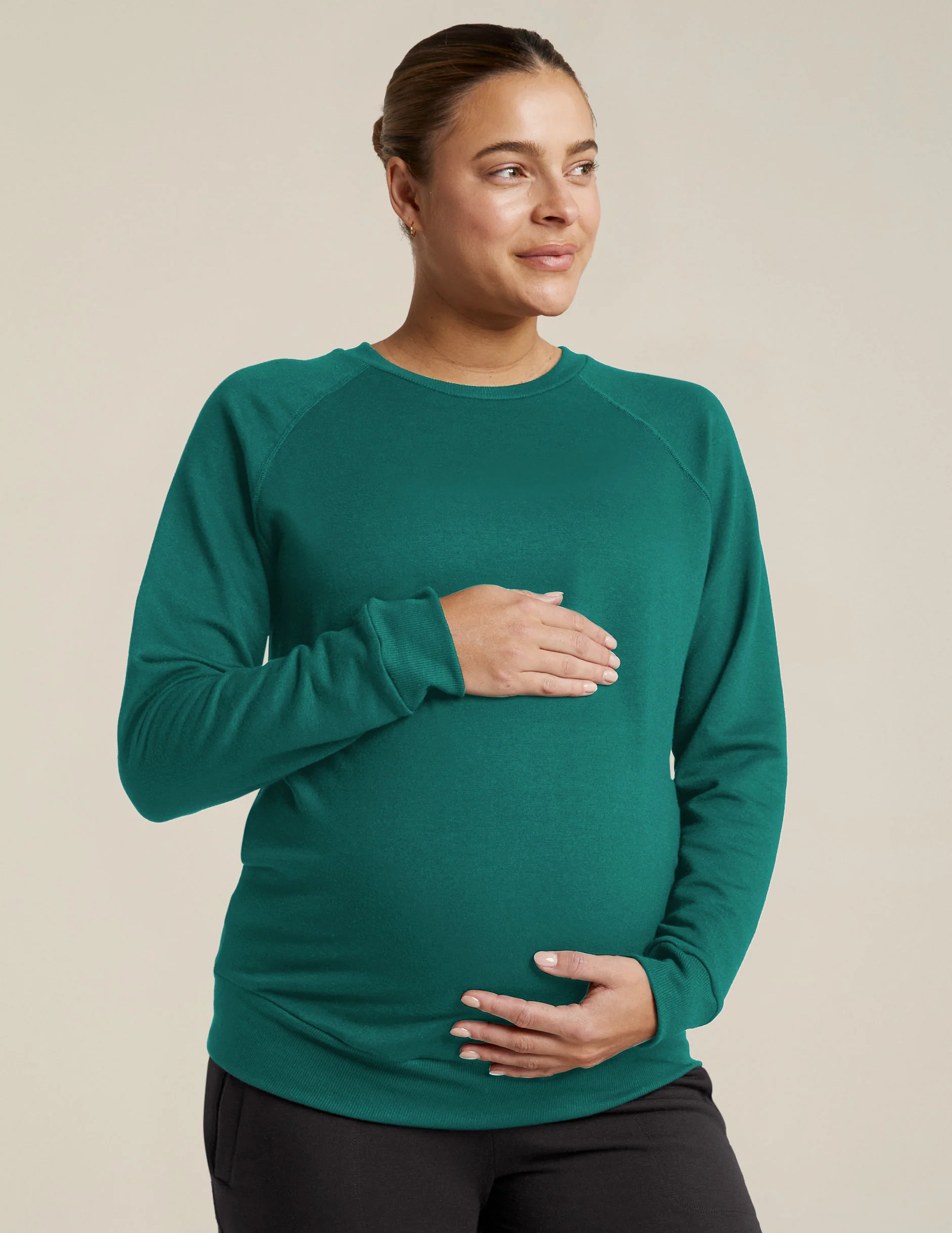 Favorite Raglan Maternity Pullover - Styles Love