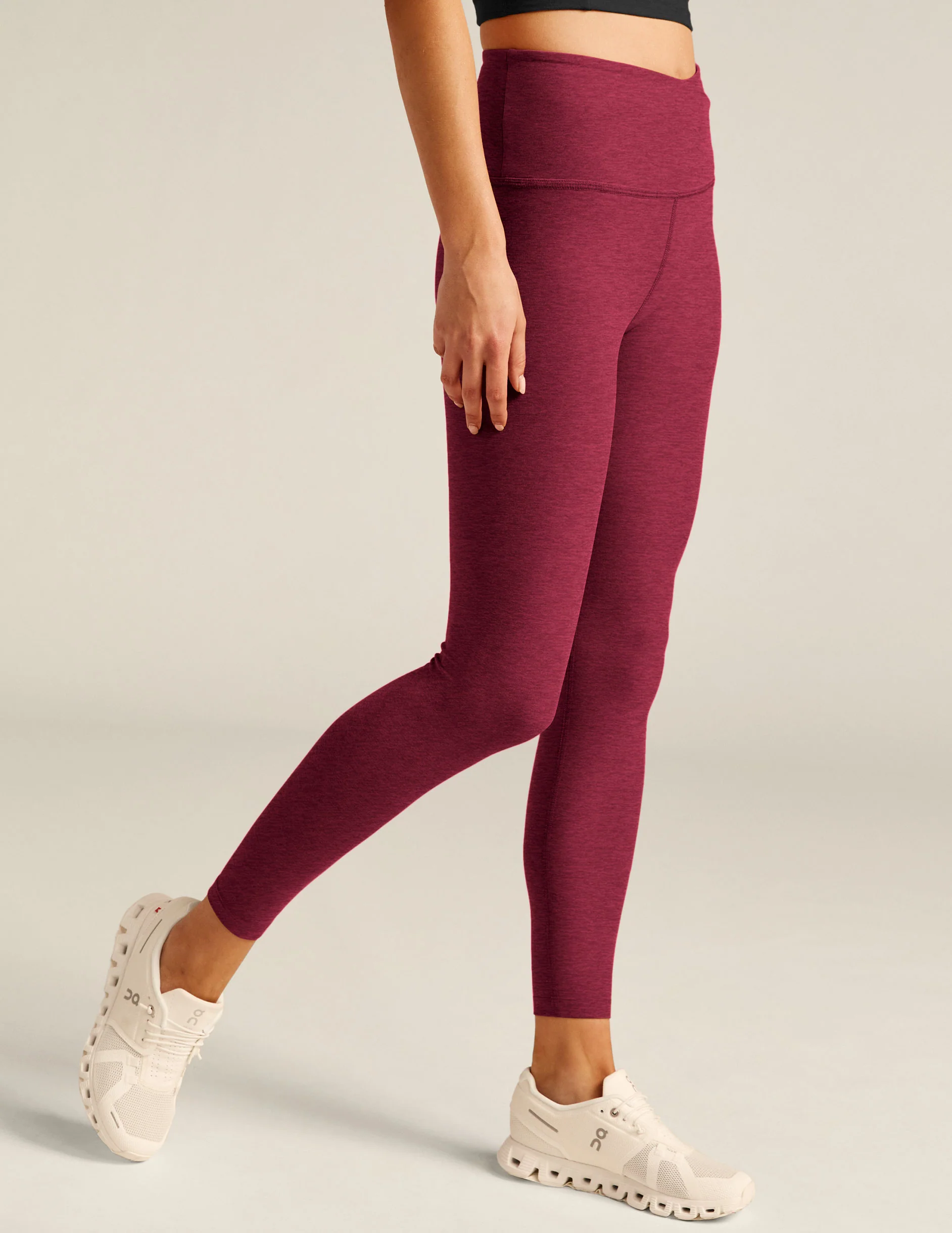 Spacedye At Your Leisure High Waisted Midi Legging - Styles Love