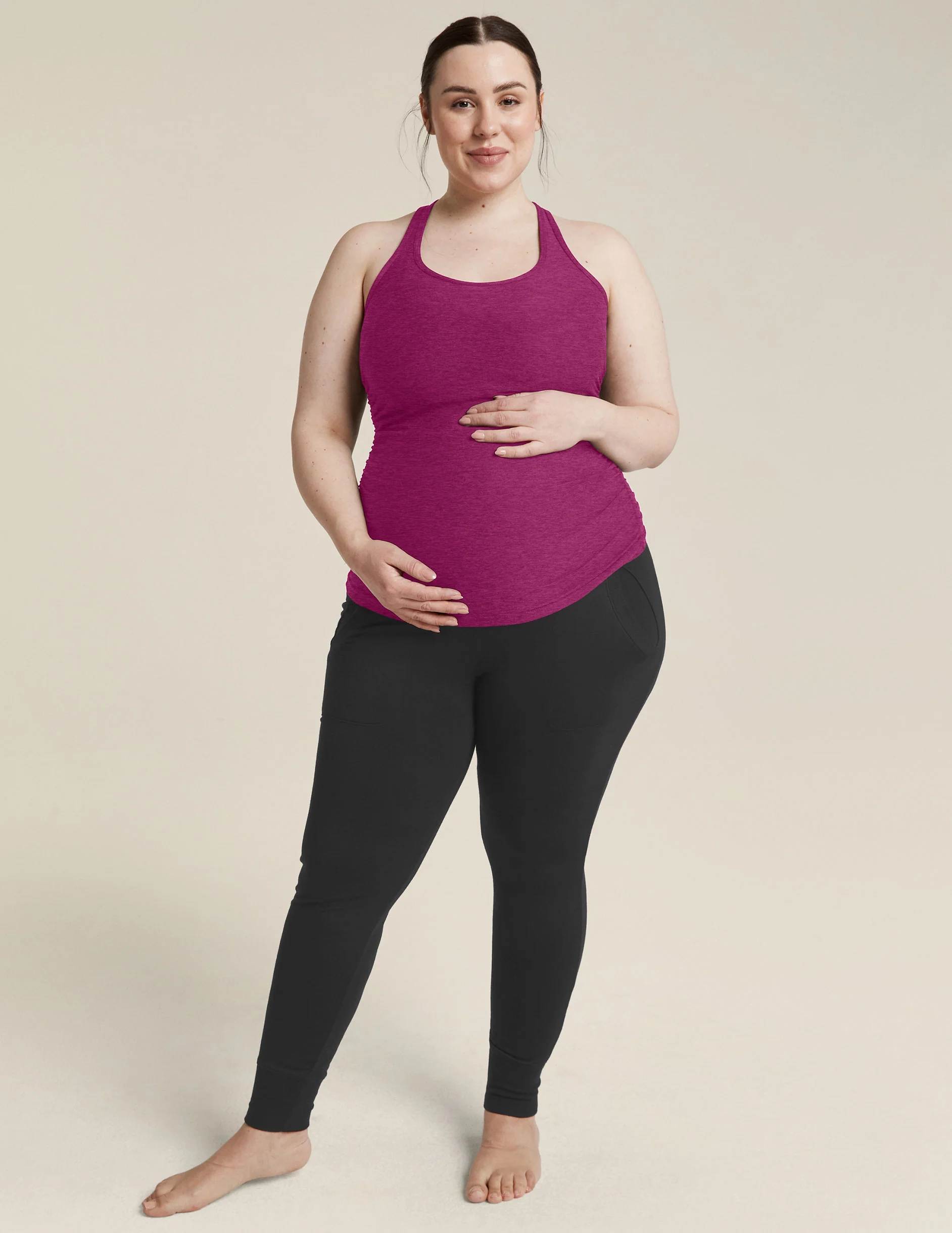 Featherweight Let It Grow Racerback Maternity Tank - Styles Love