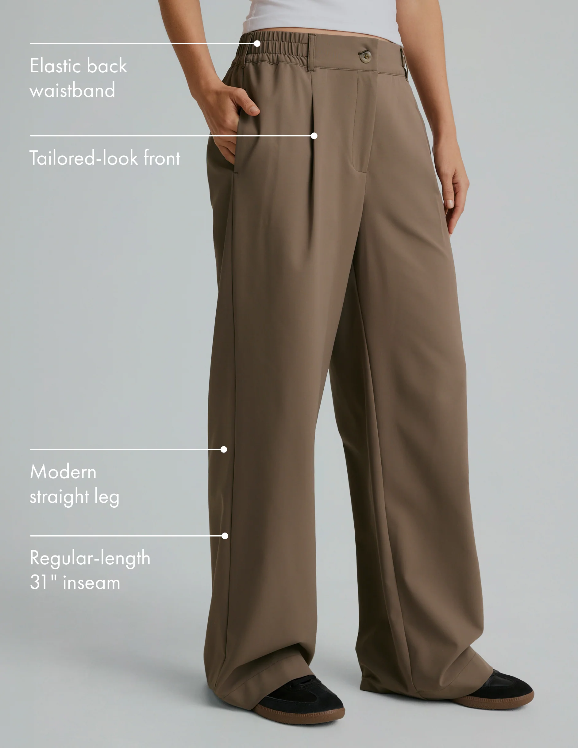 Status Wide Leg Trouser - Styles Love