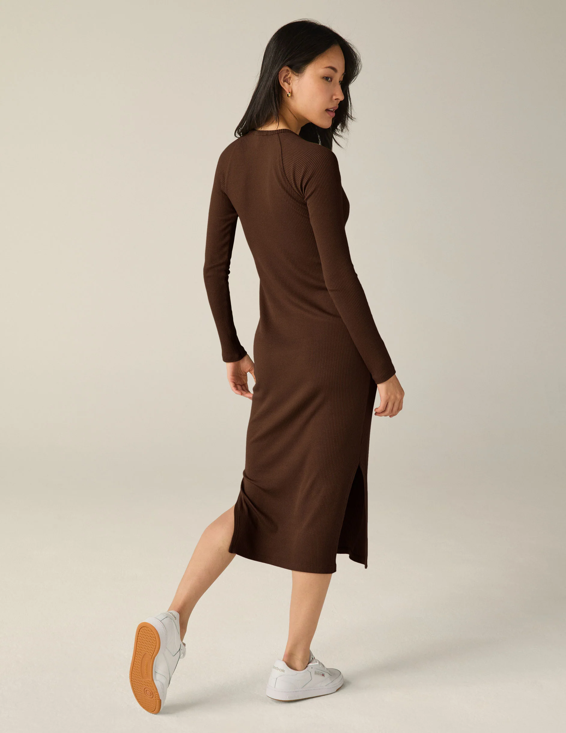 Contours Long Sleeve Dress - Styles Love