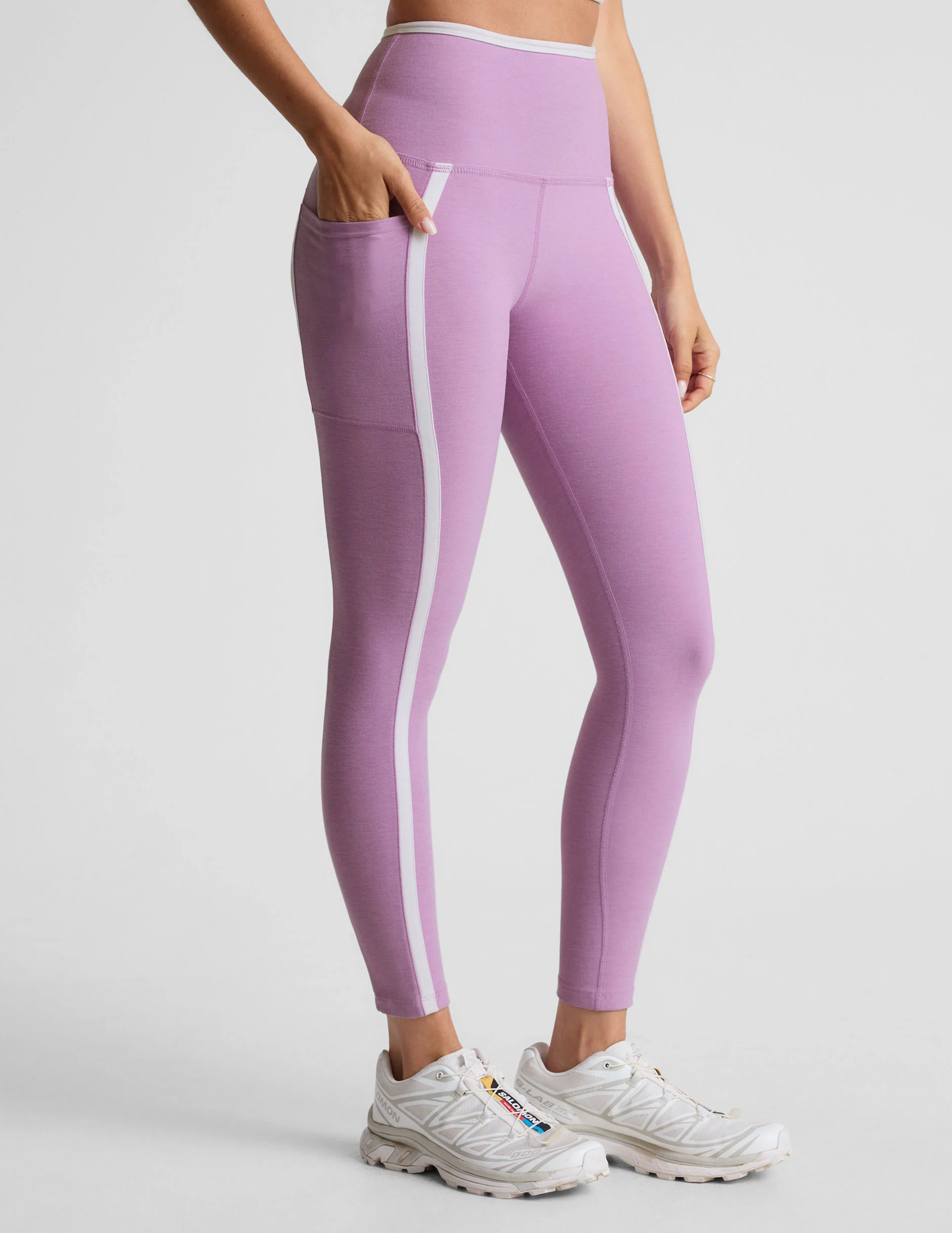 Spacedye New Moves High Waisted Midi Legging - Styles Love