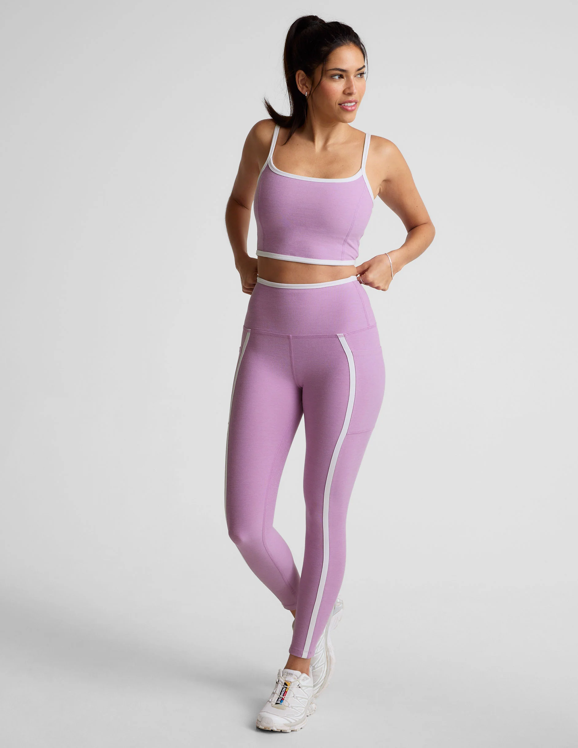 Spacedye New Moves High Cropped Tank - Styles Love