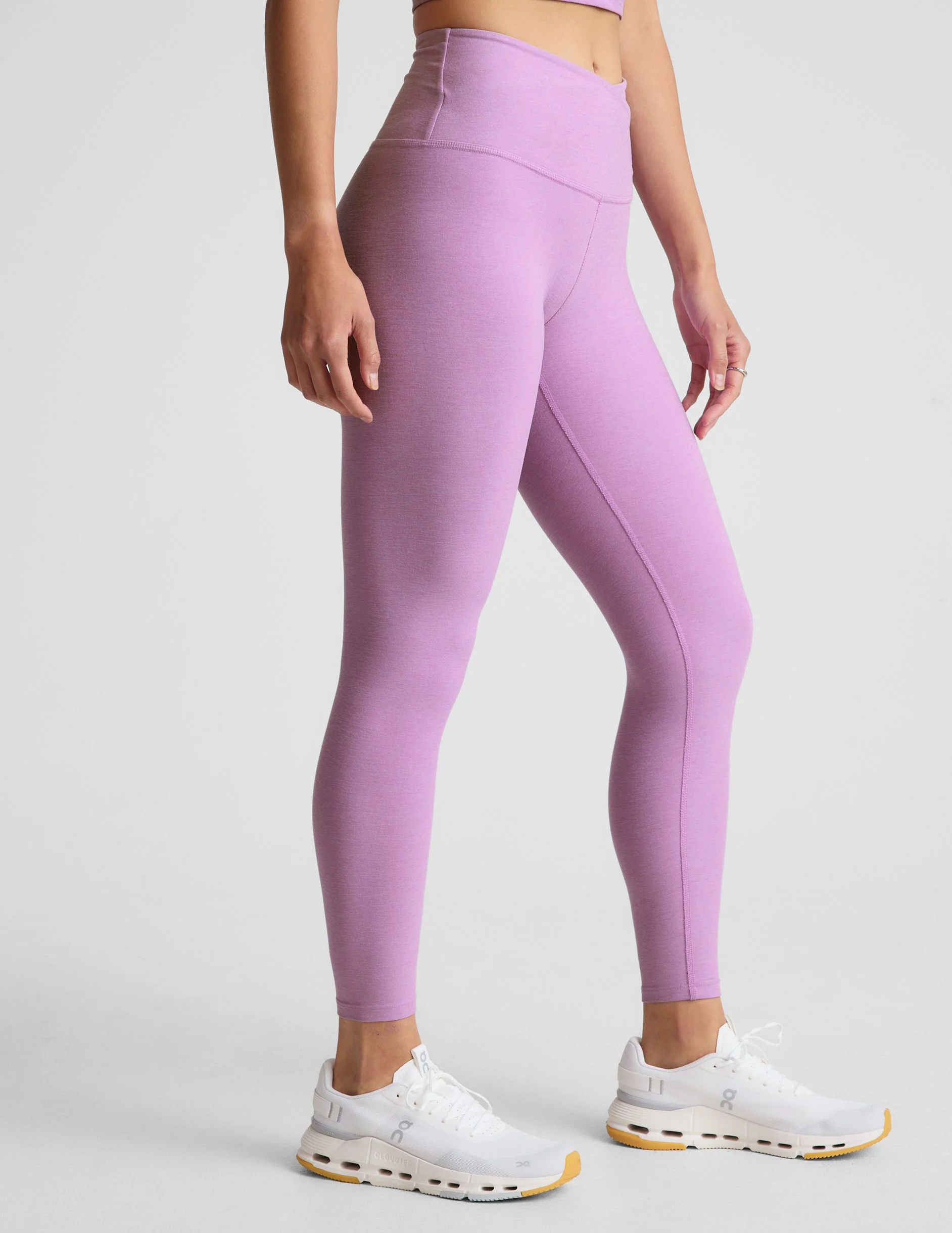 Spacedye At Your Leisure High Waisted Midi Legging - Styles Love