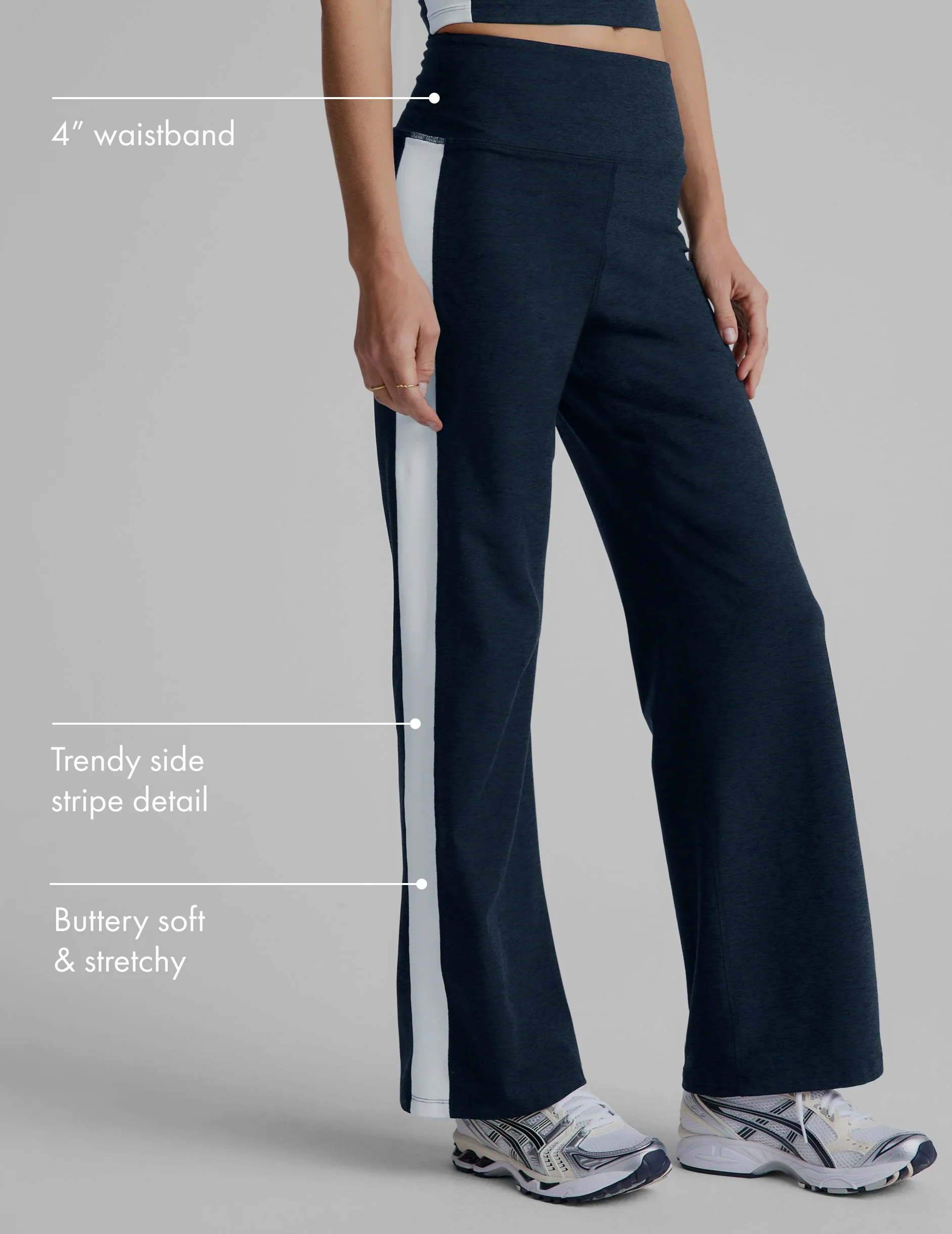 Spacedye Line Up Wide Leg Pant - Styles Love