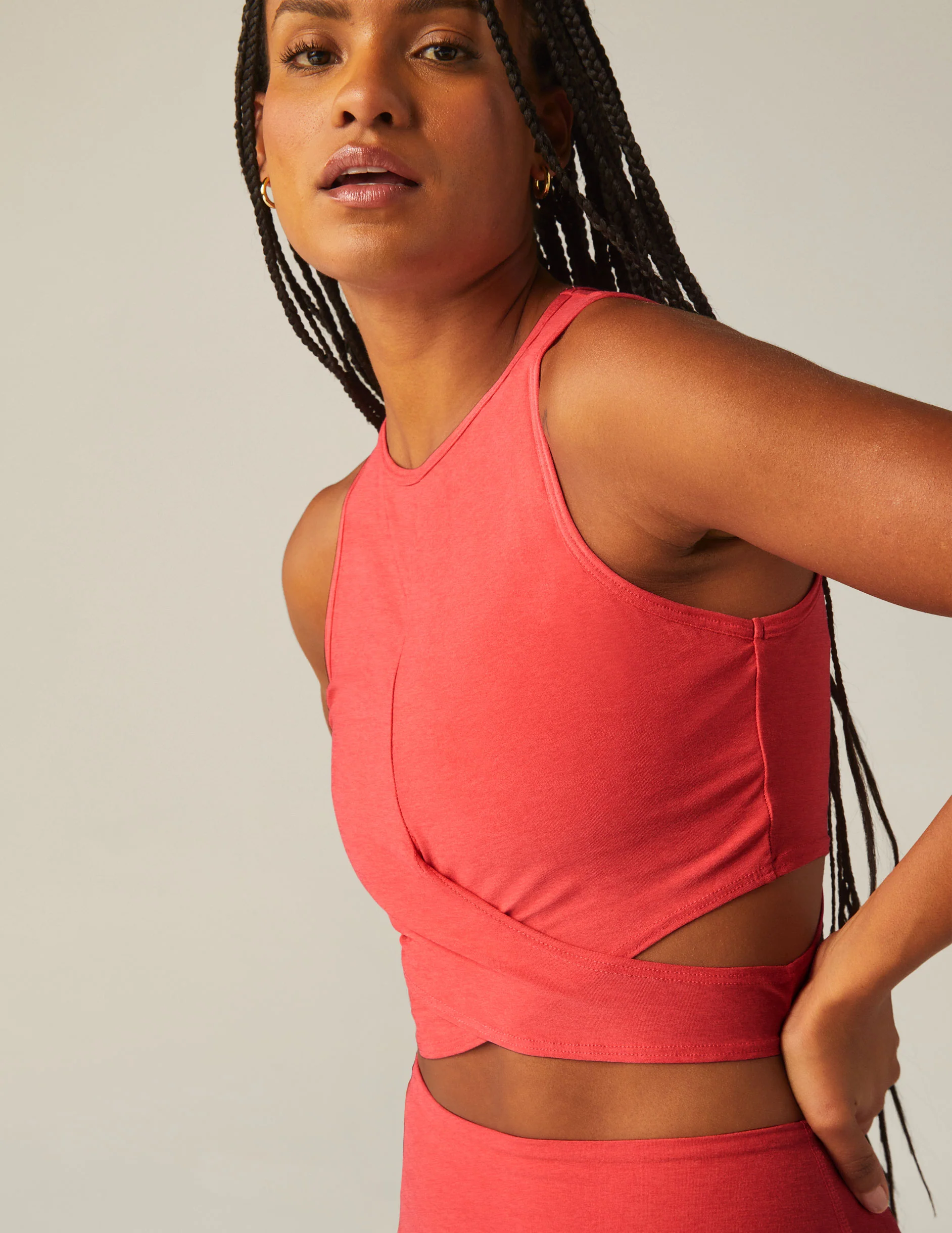 Featherweight Embrace Cropped Tank - Styles Love