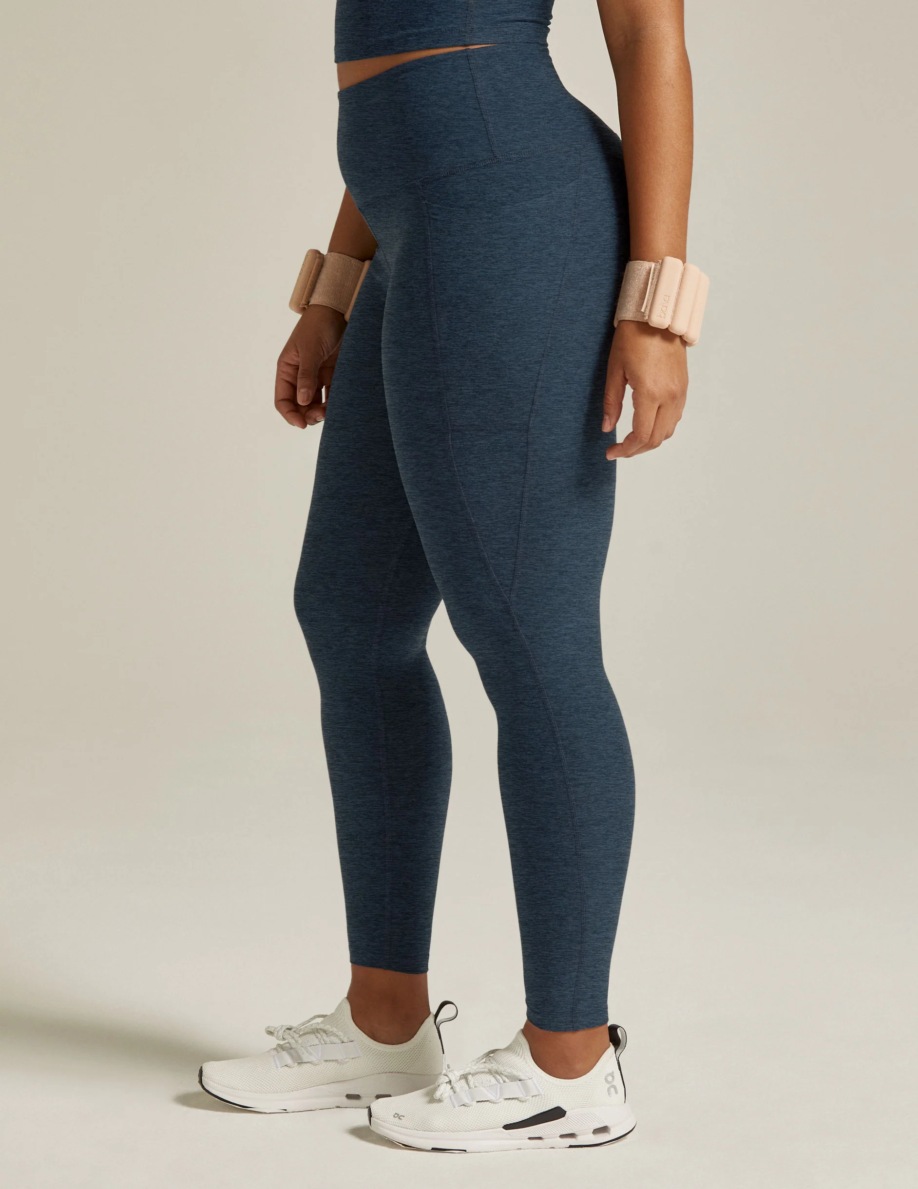 Spacedye Out Of Pocket High Waisted Midi Legging - Styles Love