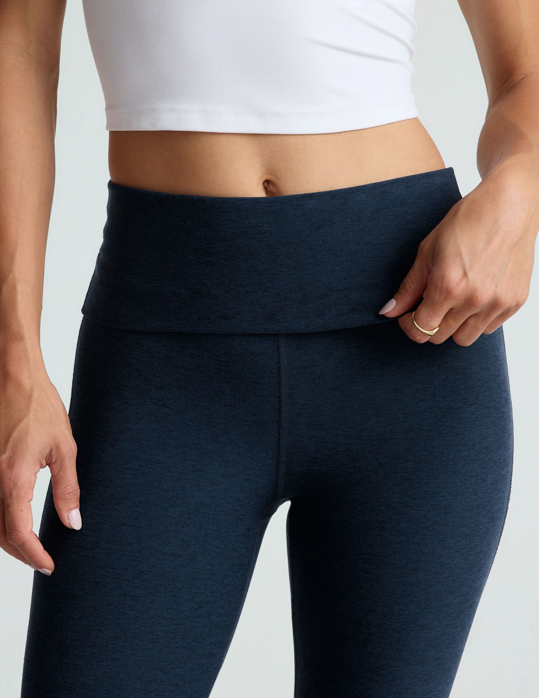 Spacedye Foldover Bootcut Pant - Styles Love