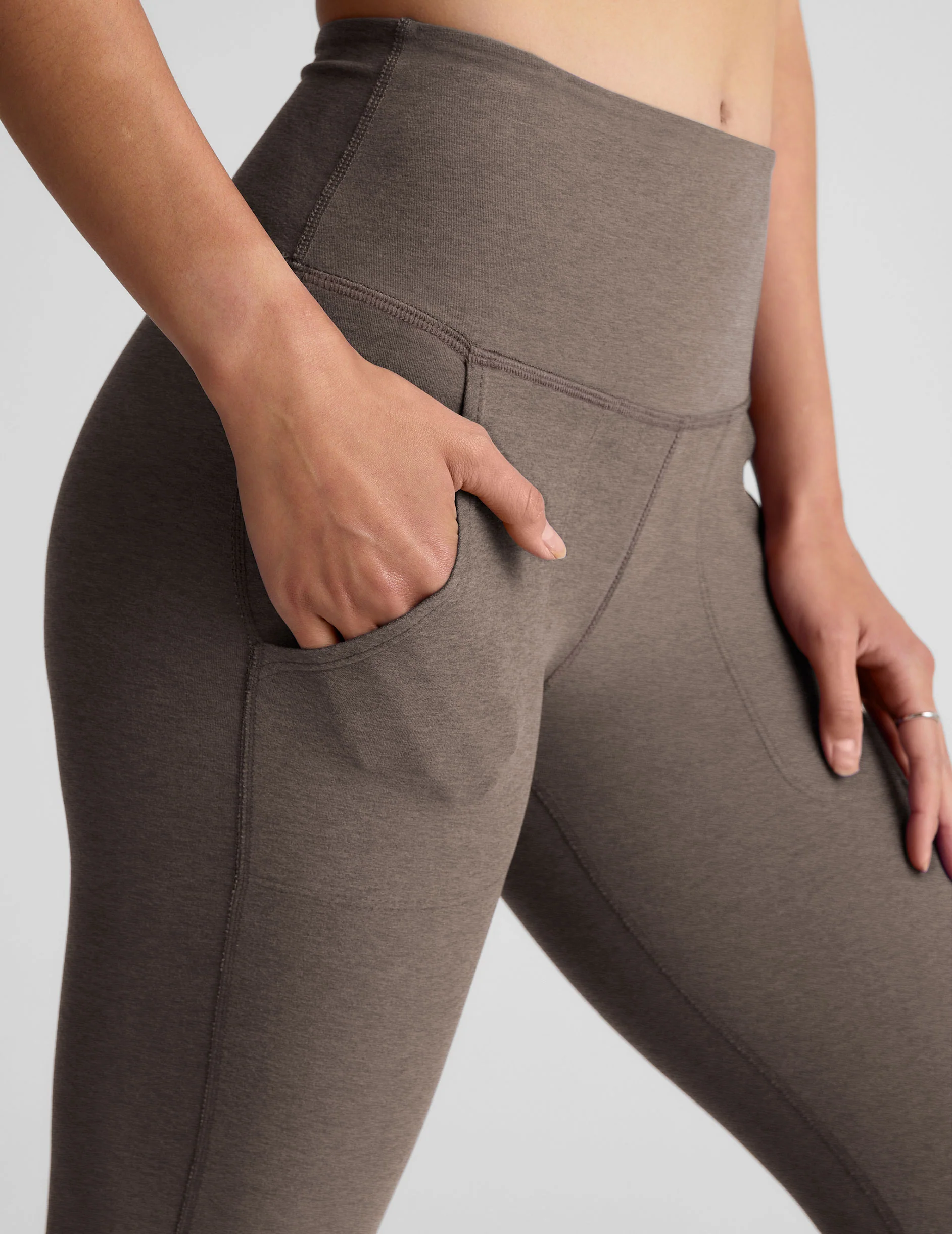 Spacedye High Waisted Practice Pocket Bootcut Pant - Styles Love