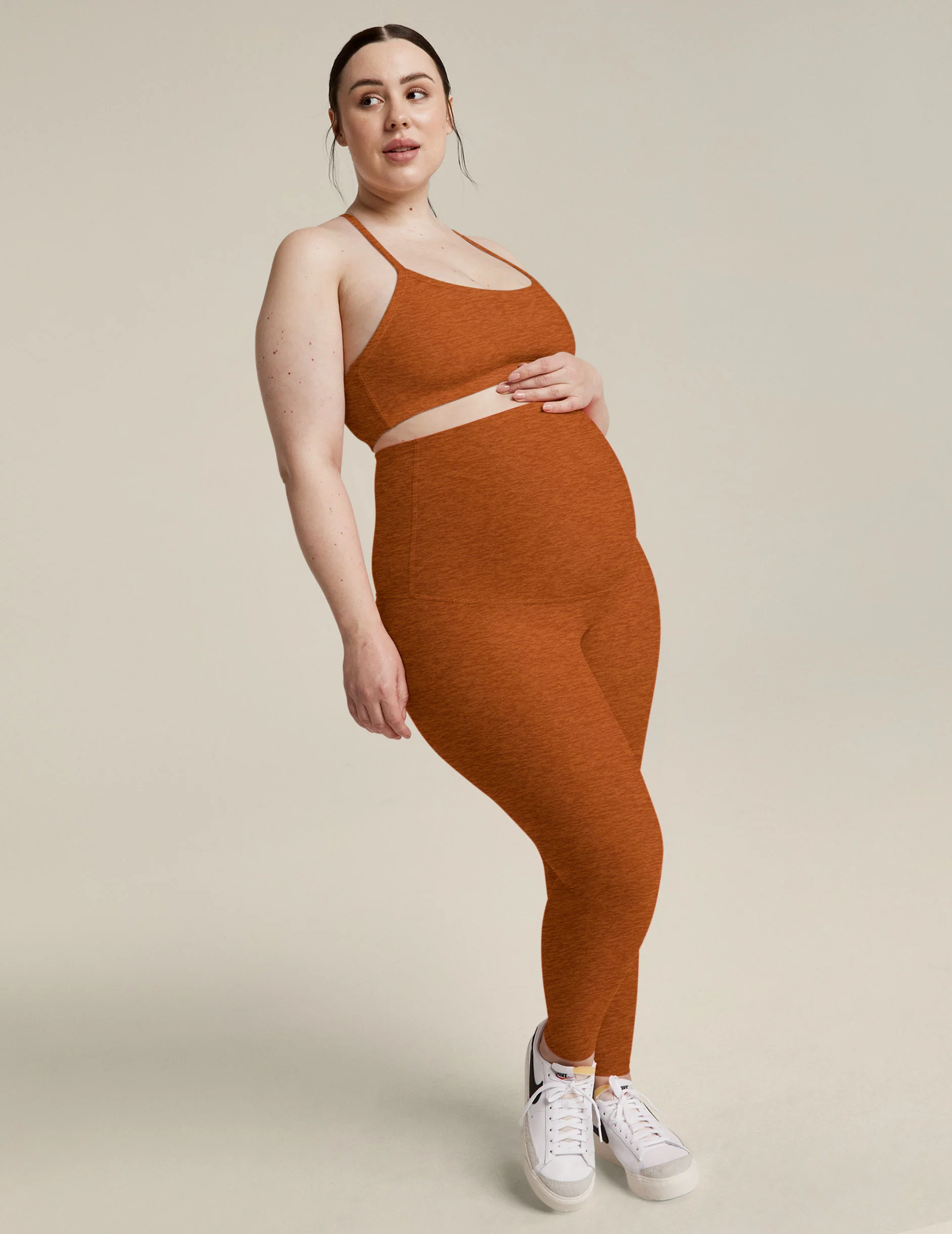 Spacedye Love the Bump Midi Maternity Legging - Styles Love