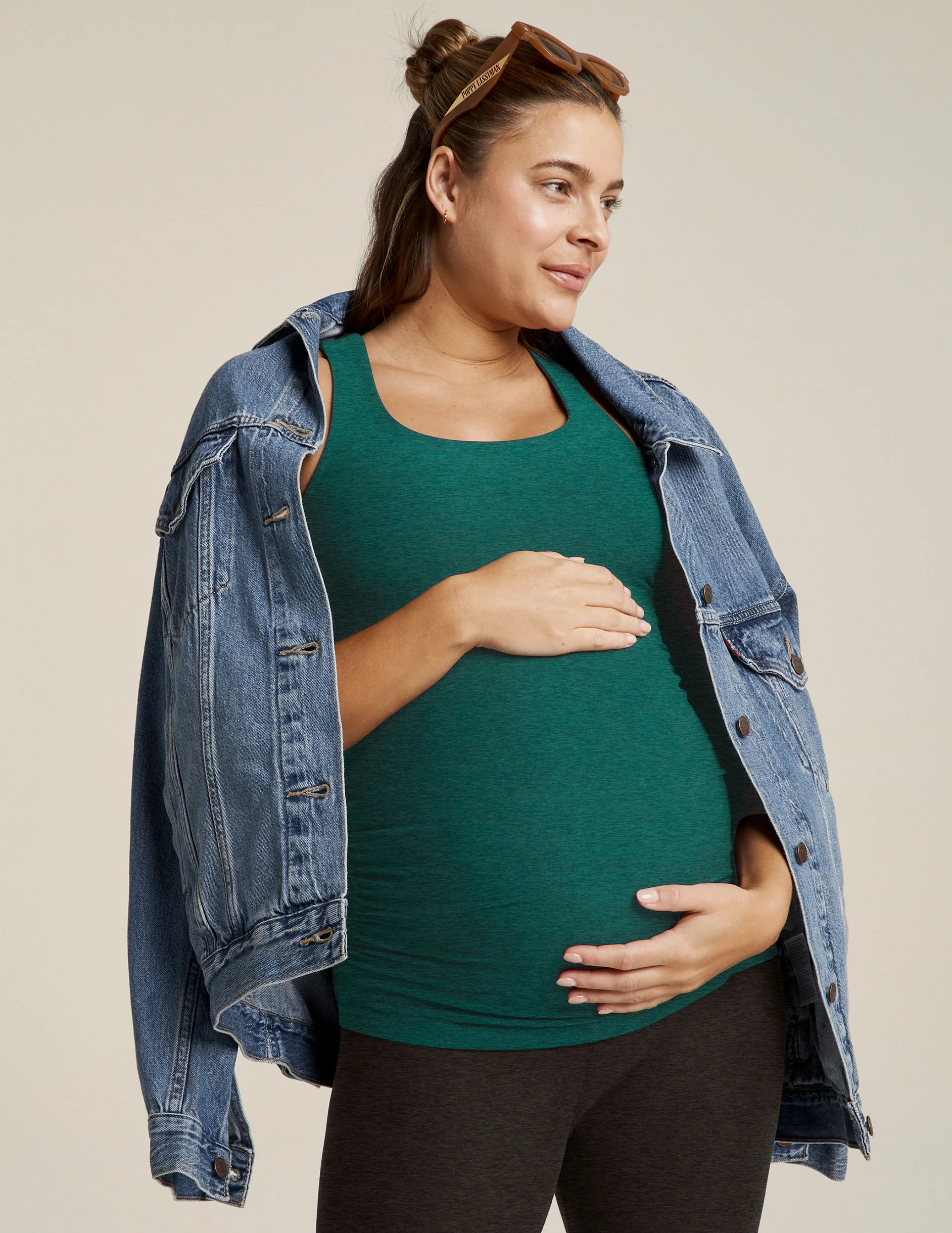 Spacedye Bases Covered Maternity Tank - Styles Love