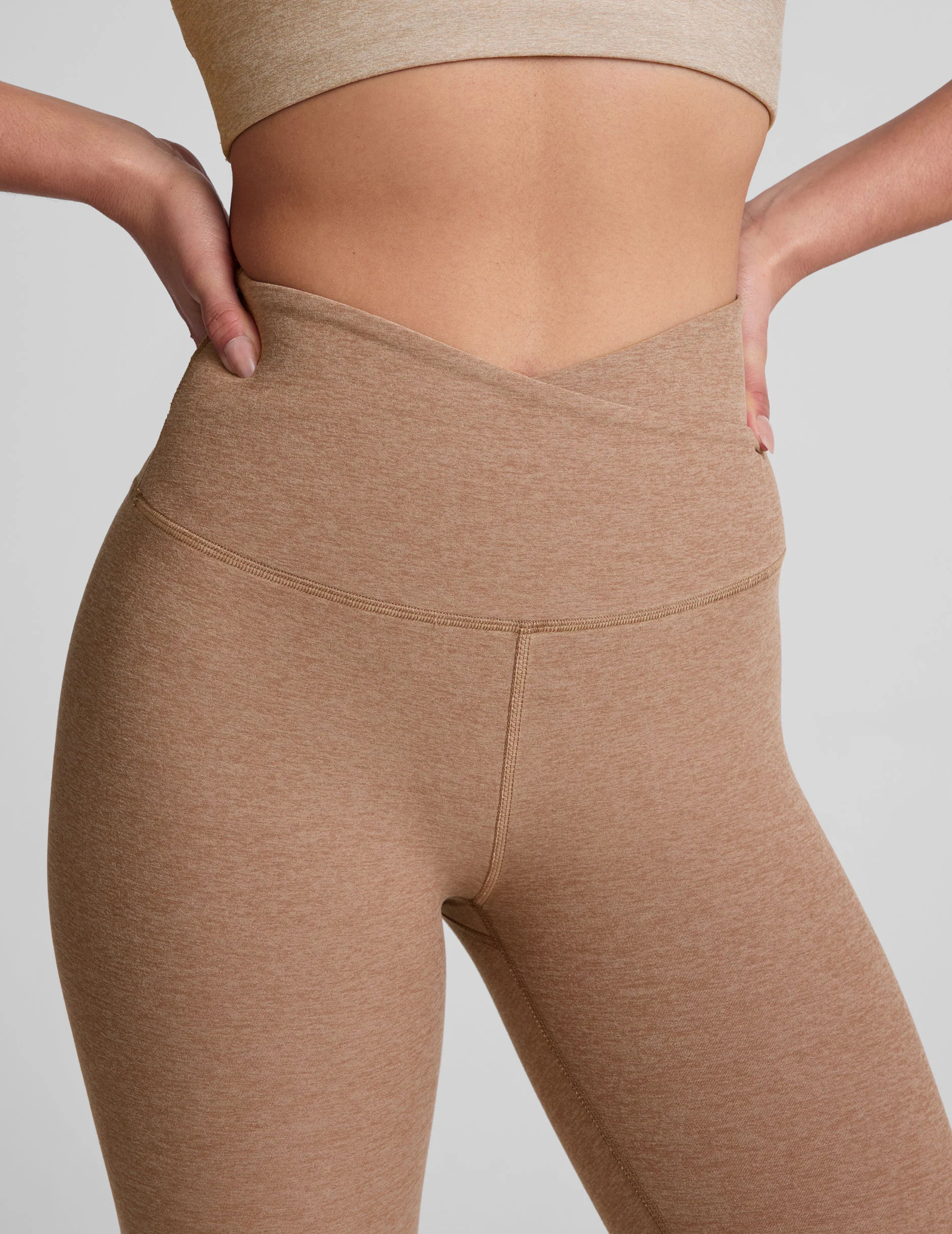 Spacedye At Your Leisure High Waisted Midi Legging - Styles Love