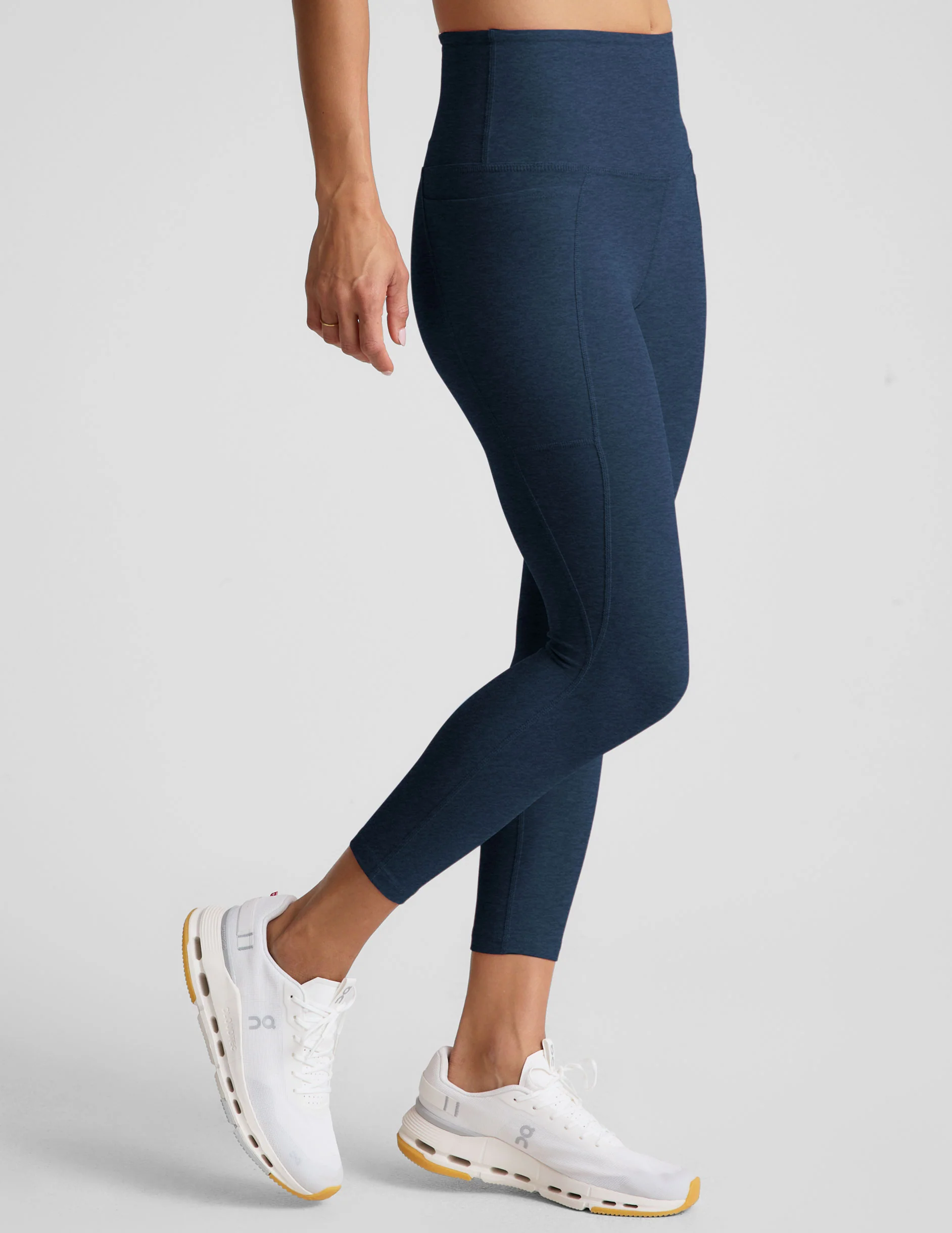 Spacedye Out Of Pocket High Waisted Capri Legging - Styles Love