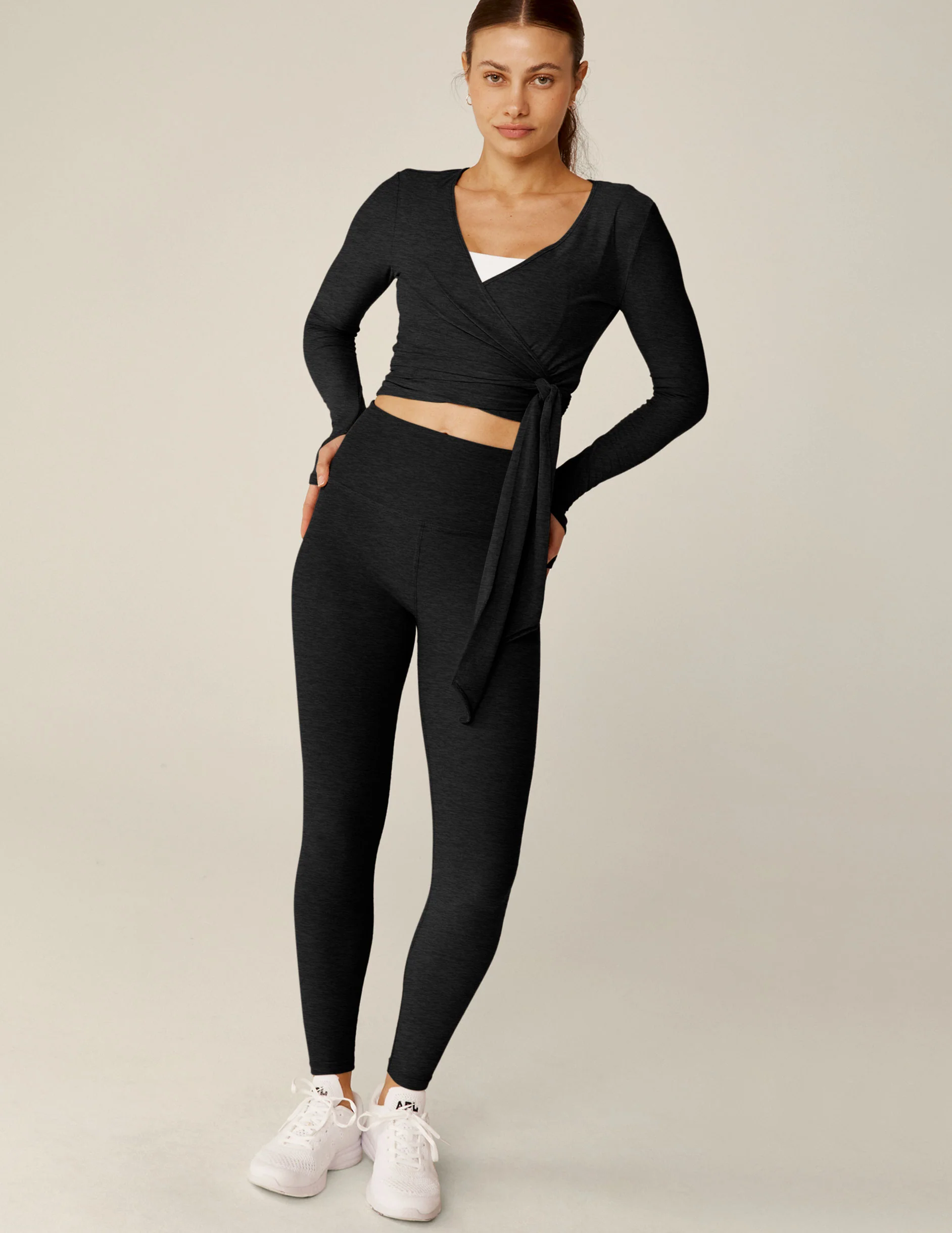 Featherweight Waist No Time Wrap Top - Styles Love