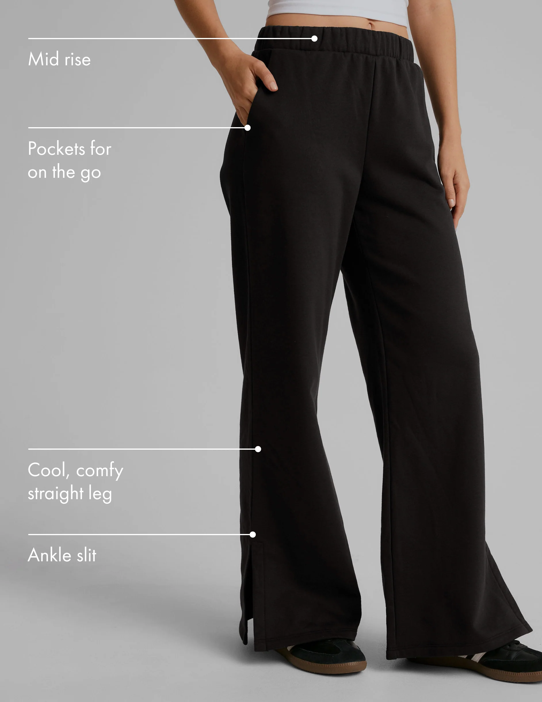 LuxeFleece Wide Leg Pant - Styles Love