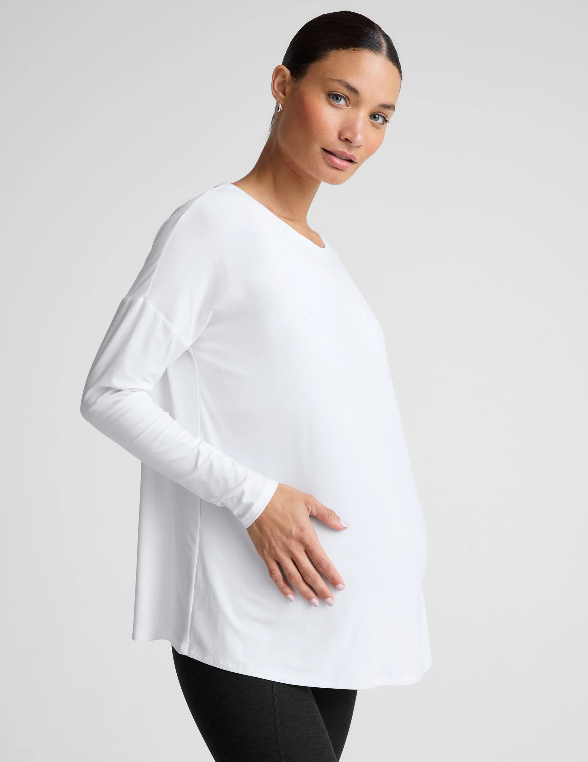 Featherweight Feels Like Home Long Sleeve Maternity Top - Styles Love
