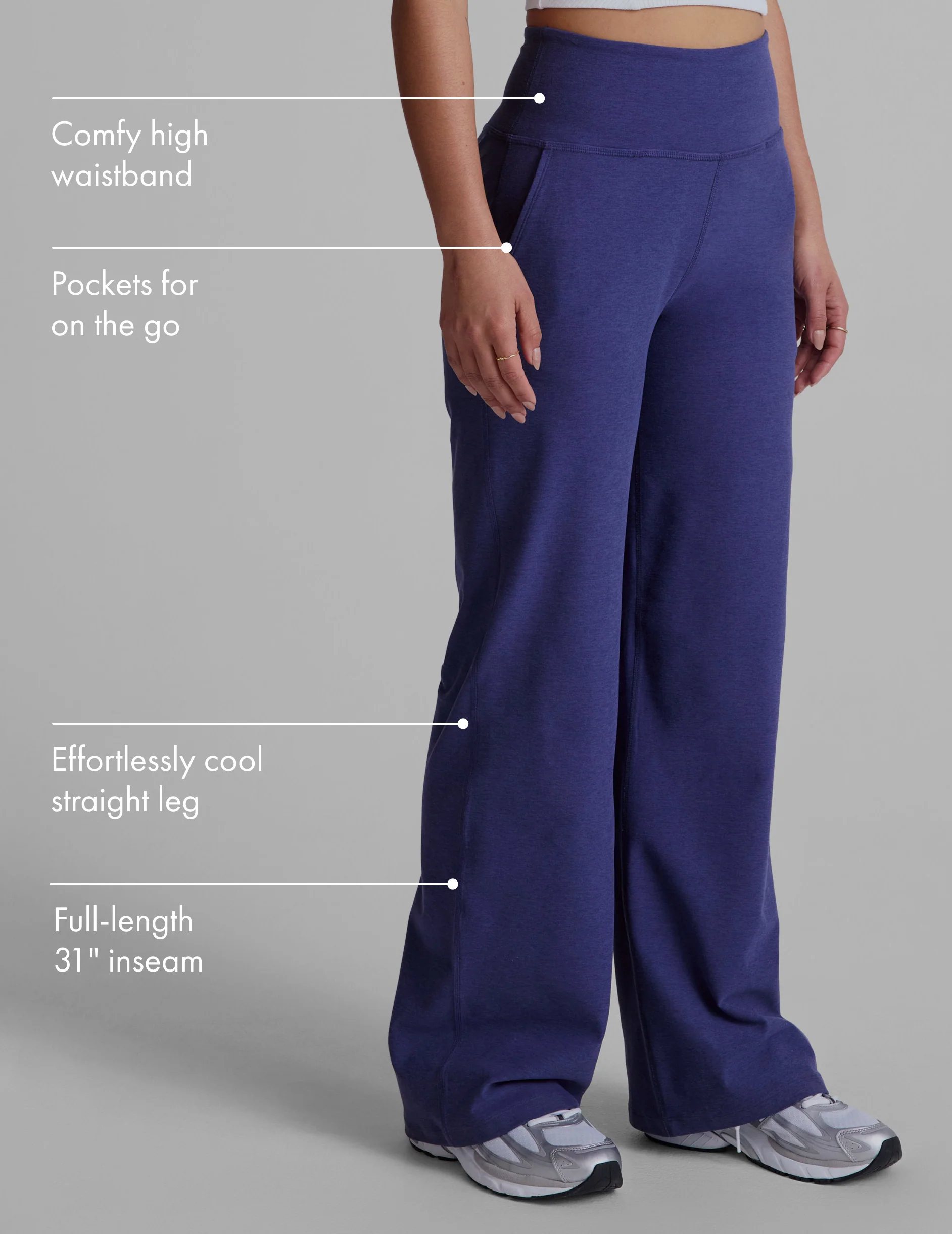 Spacedye Laid Back Wide Leg Pant - Styles Love