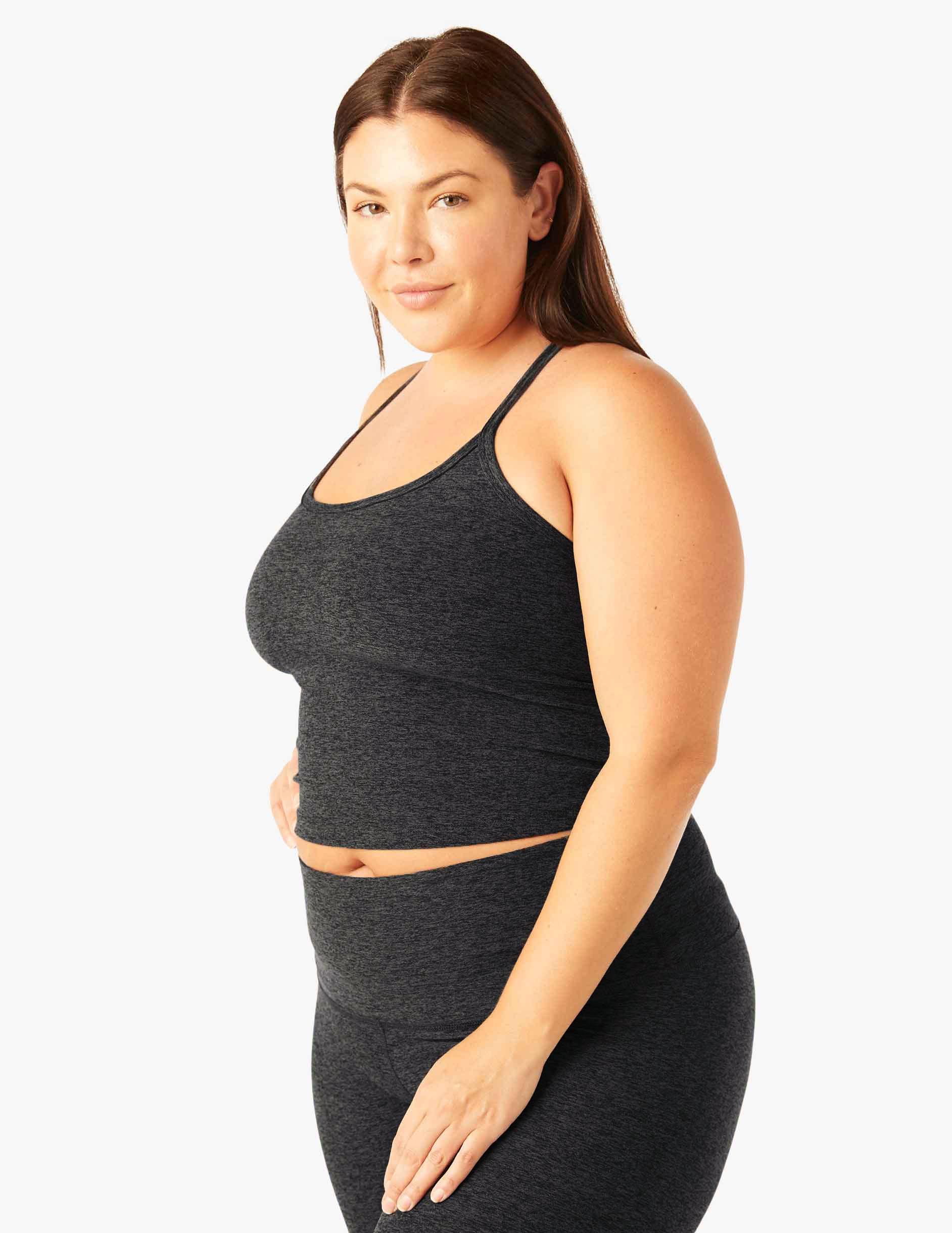 Spacedye Slim Racerback Cropped Tank - Styles Love