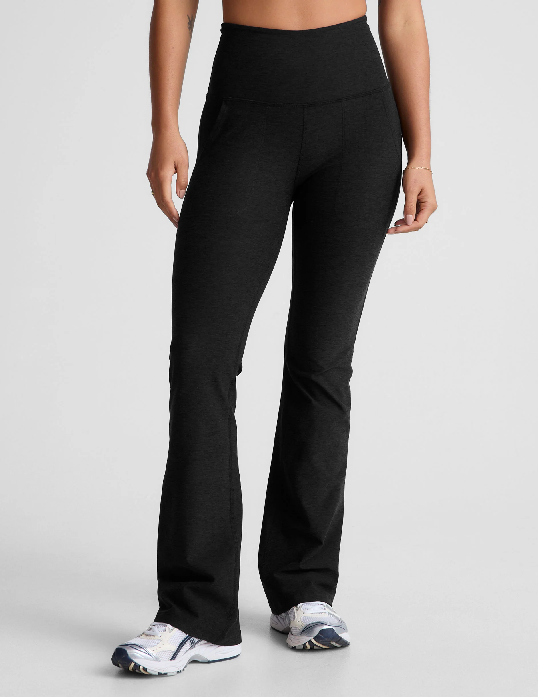 Spacedye High Waisted Practice Pocket Bootcut Pant - Styles Love