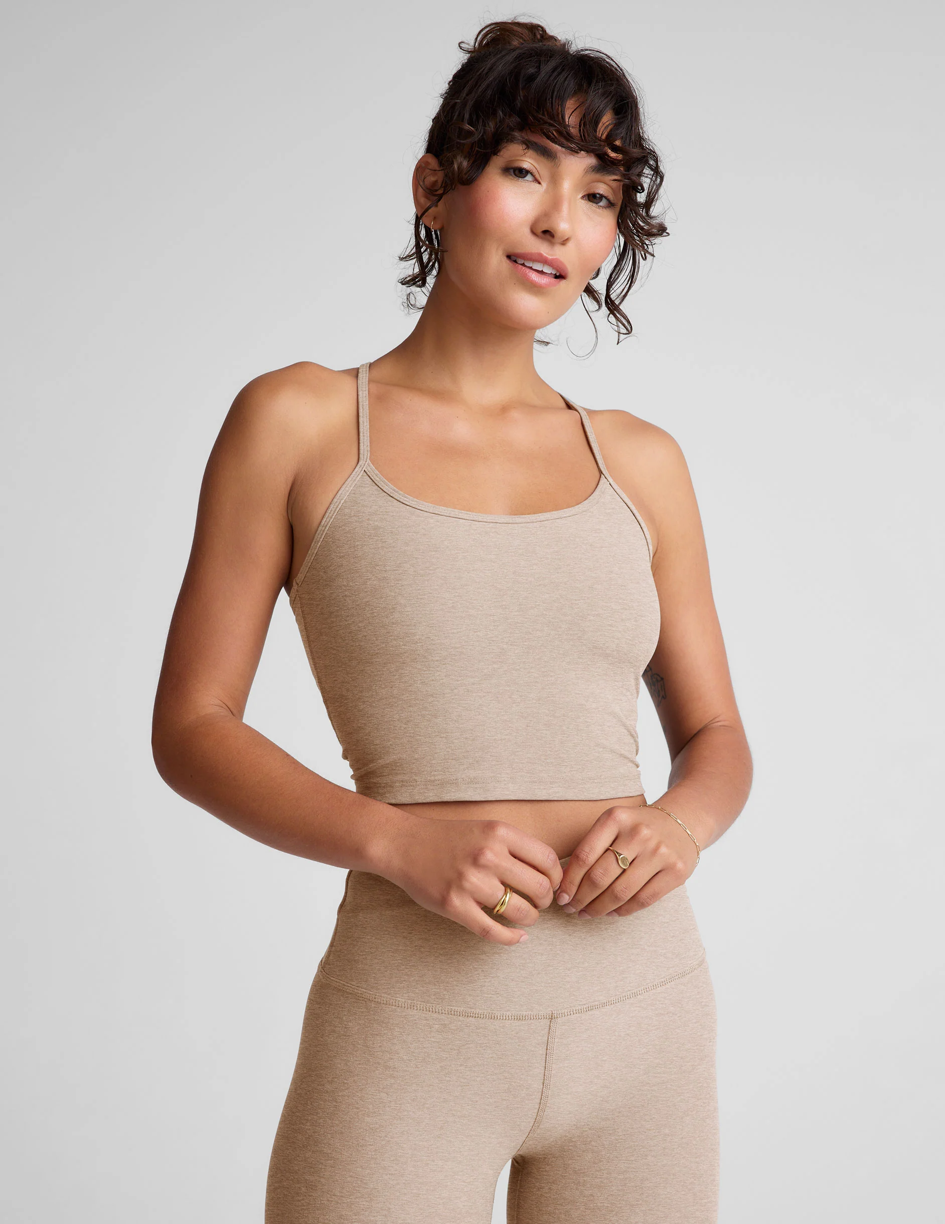 Spacedye Slim Racerback Cropped Tank - Styles Love