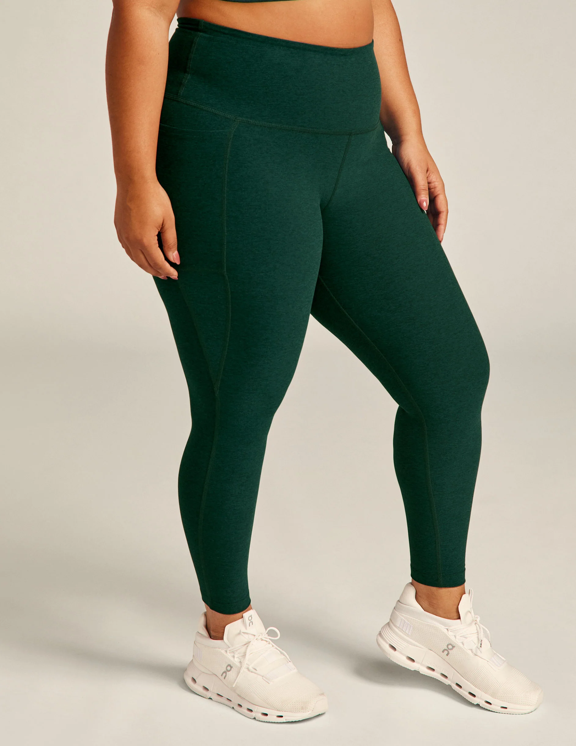 Spacedye Out Of Pocket High Waisted Midi Legging - Styles Love