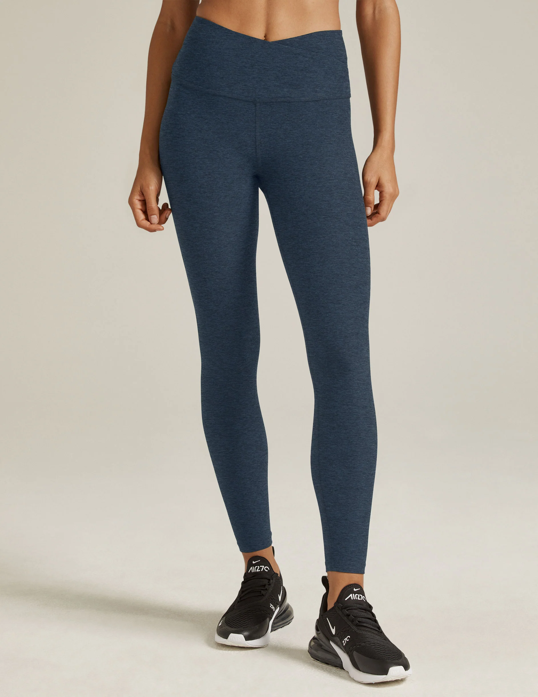 Spacedye At Your Leisure High Waisted Midi Legging - Styles Love