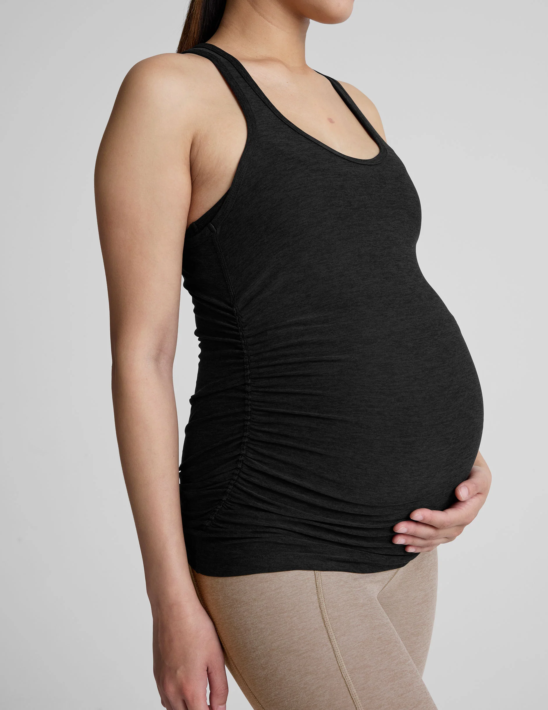 Featherweight Let It Grow Racerback Maternity Tank - Styles Love