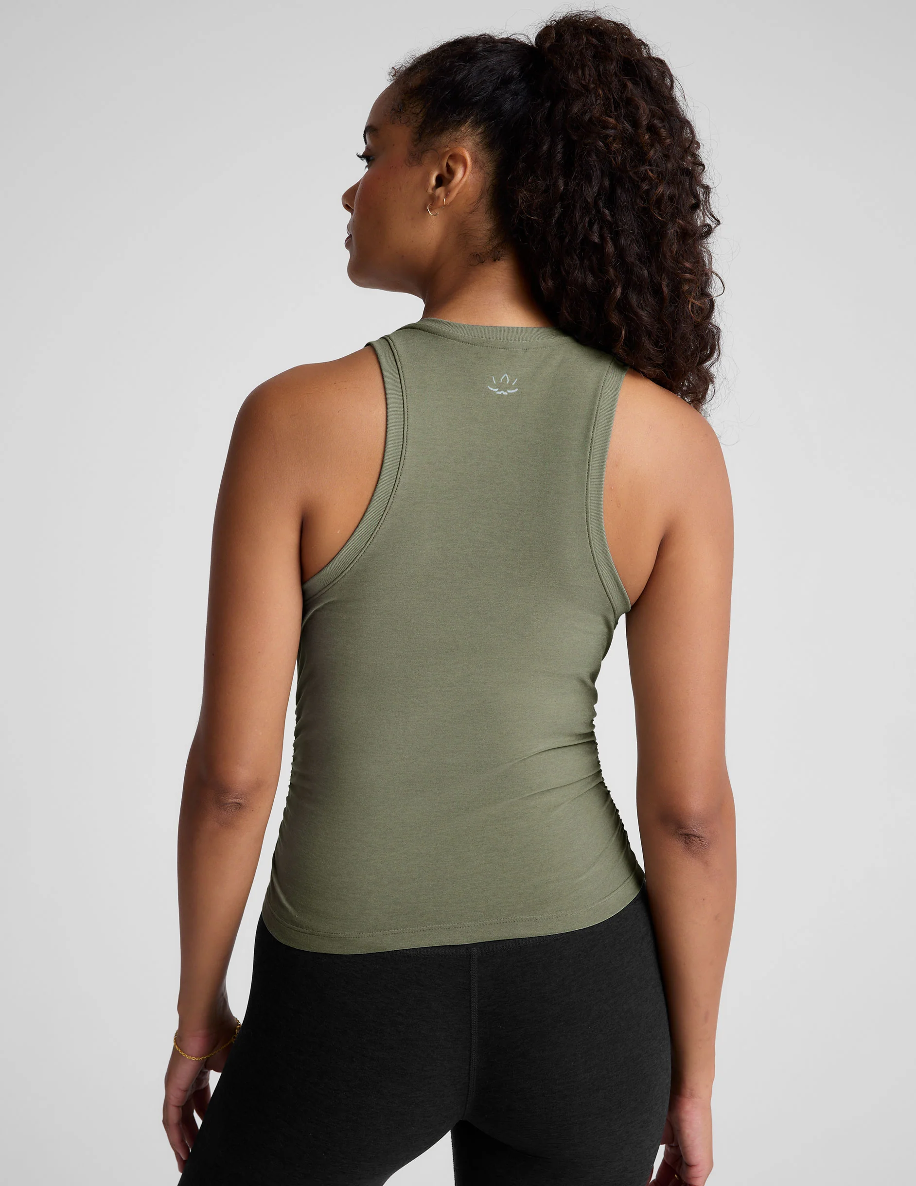 Featherweight Your Fit Shirred Tank - Styles Love