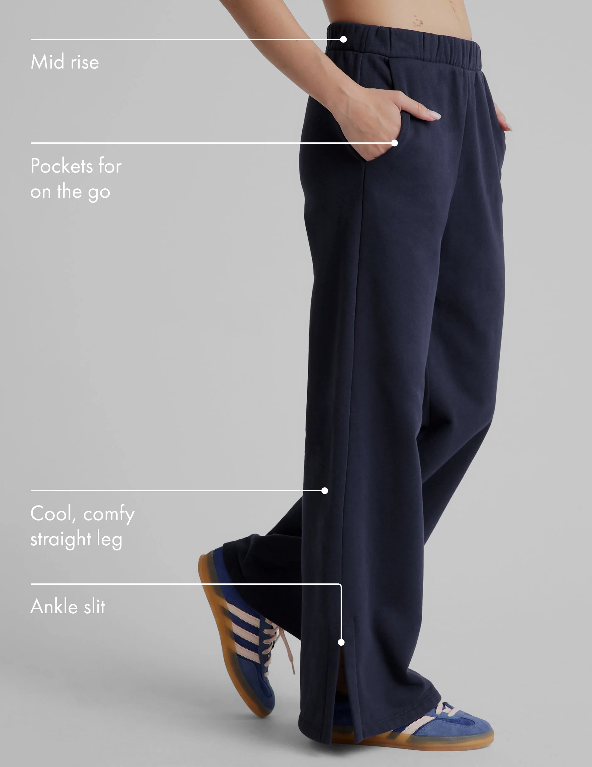 LuxeFleece Wide Leg Pant - Styles Love