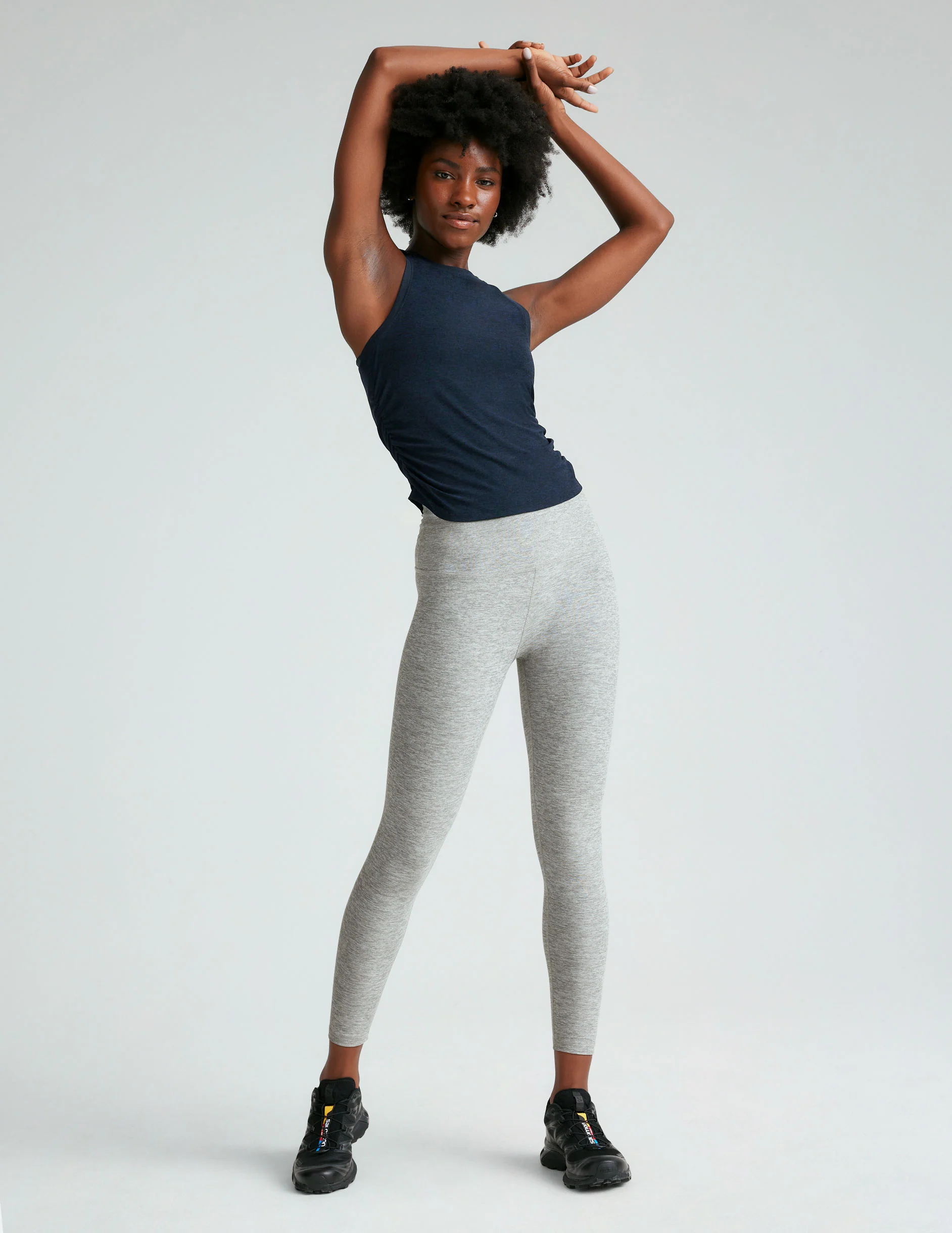 Featherweight Your Fit Shirred Tank - Styles Love