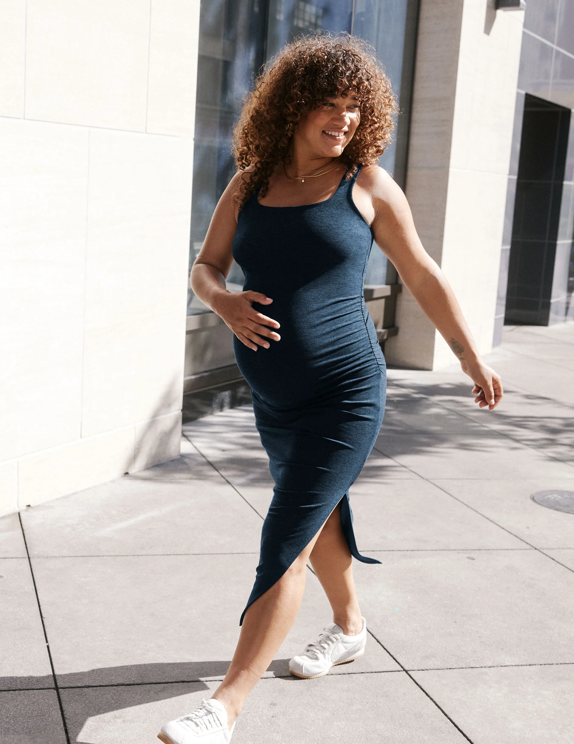 Spacedye Icon Maternity Dress - Styles Love