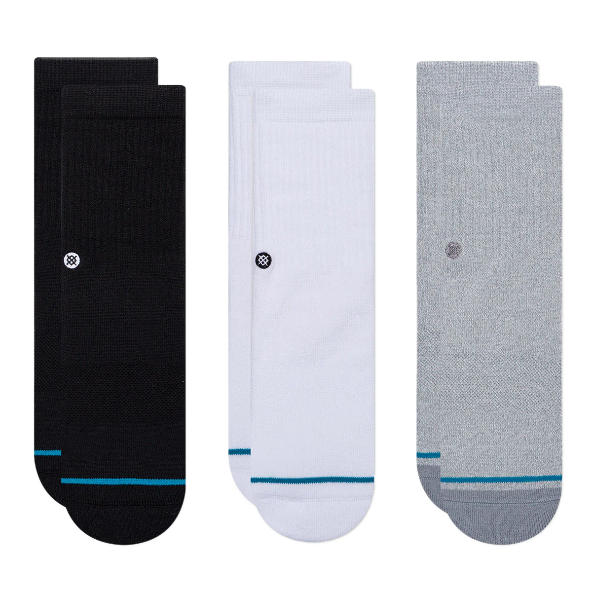 Youth Icon Crew Socks 3 Pack - Styles Love