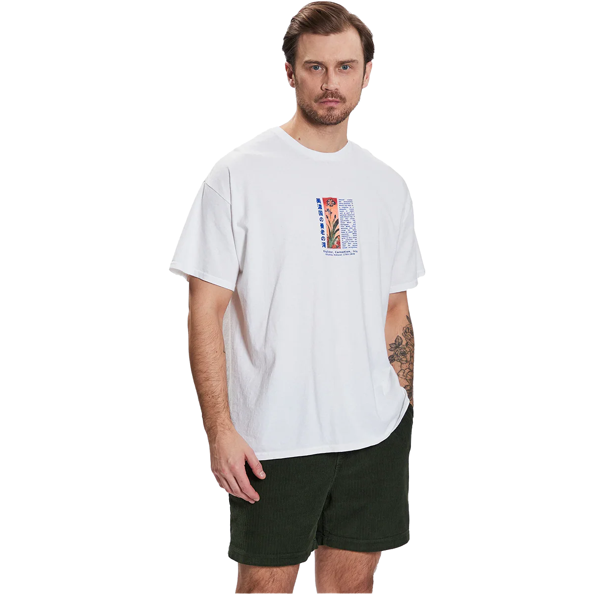 Men's BDG Hokusai Palm Tee - Styles Love