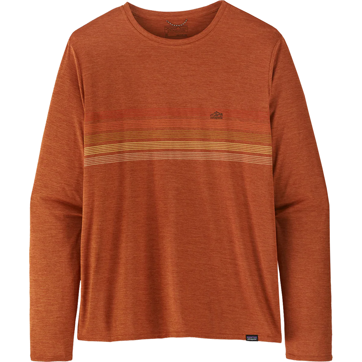 Men's Long Sleeve Capilene Cool Daily Graphic Shirt - Styles Love