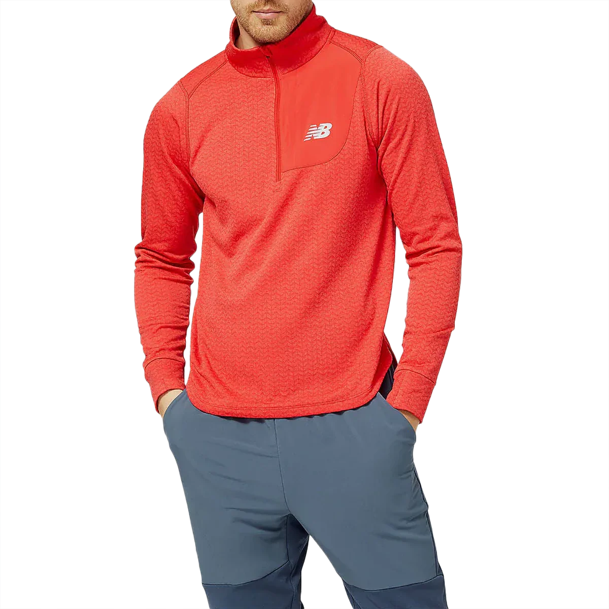 Men's NB Heat Grid 1/2 Zip - Styles Love