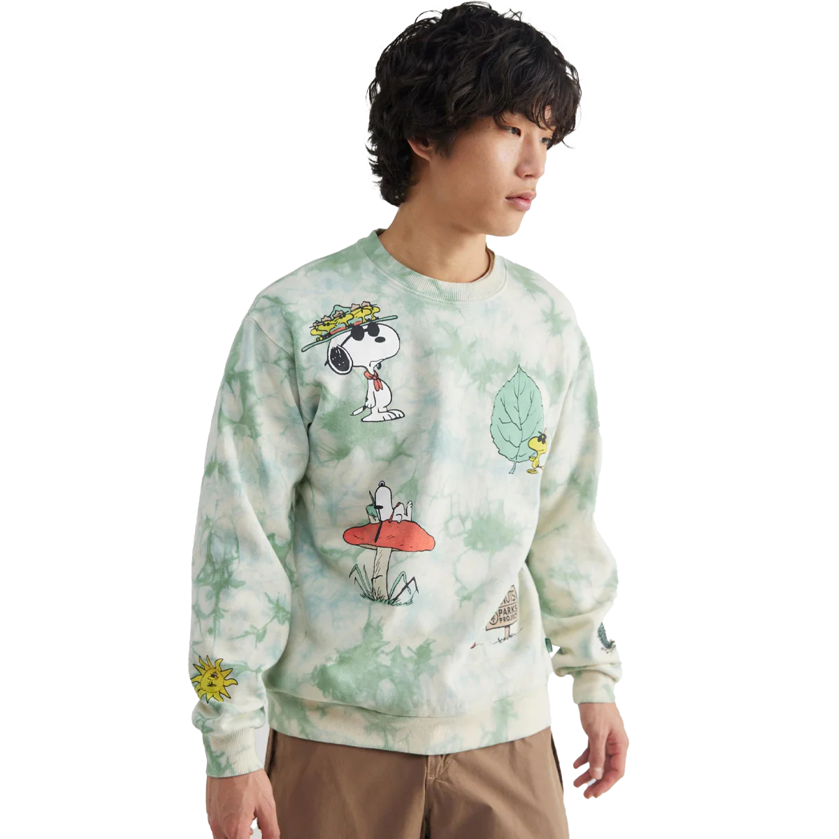 Peanuts X Parks Project Tie Dye Crew - Styles Love