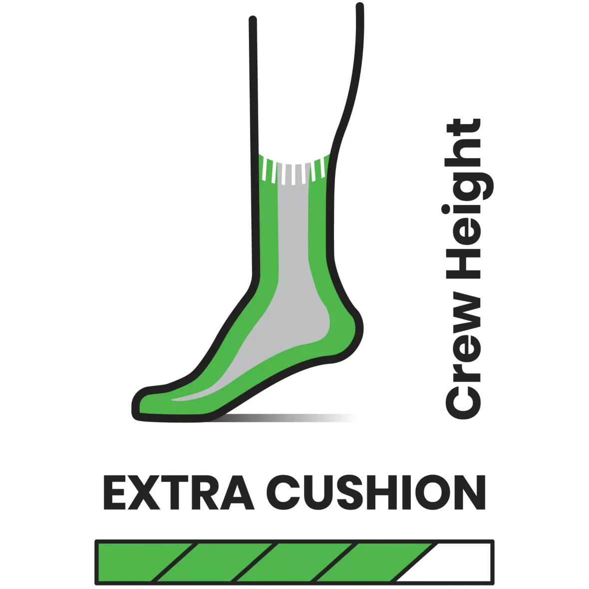 Classic Hike Extra Cushion Crew - Styles Love