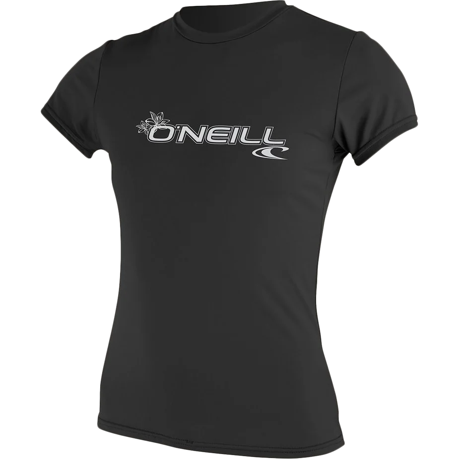 Women's Basic Skins 50+ Short Sleeve Sun Shirt - Styles Love